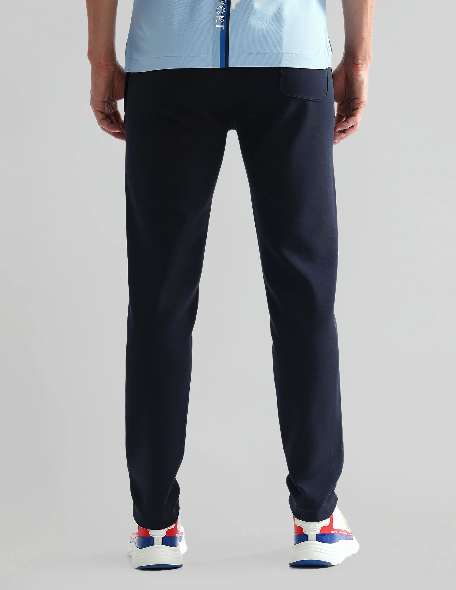 Slim Fit Mid Rise Track Pants - Image 5