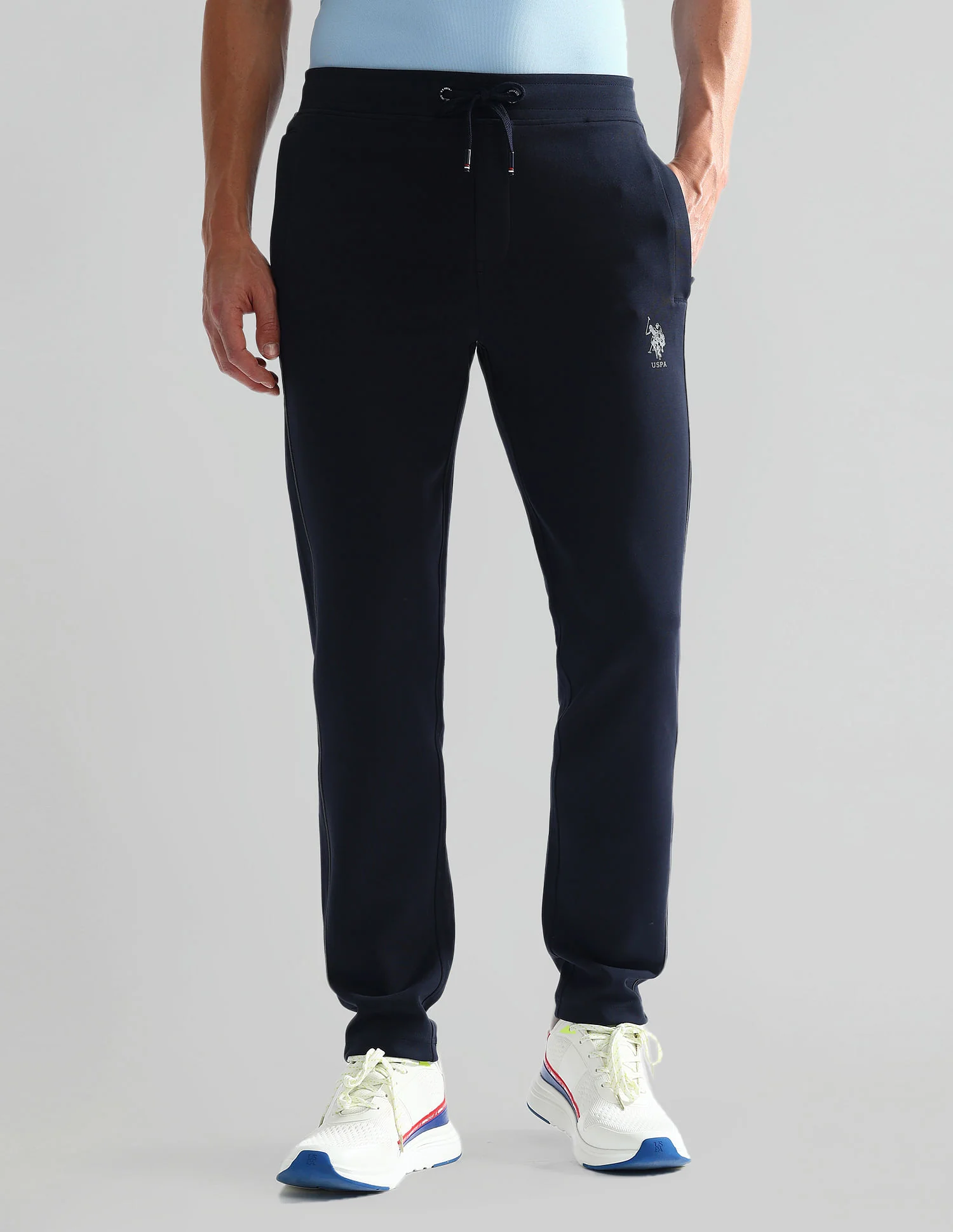 Slim Fit Mid Rise Track Pants - Image 6