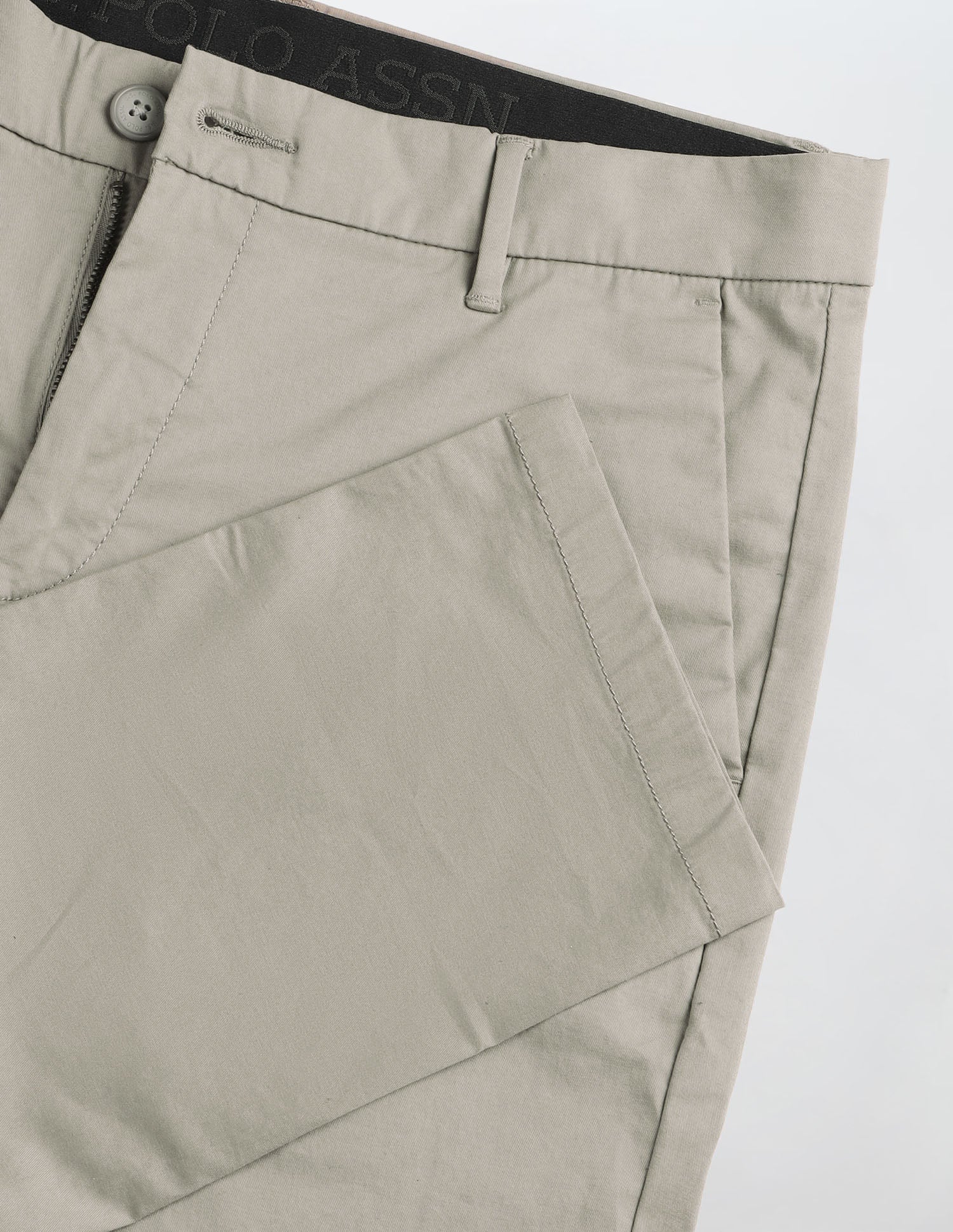 Slim Fit Mid Rise Trousers - Image 9