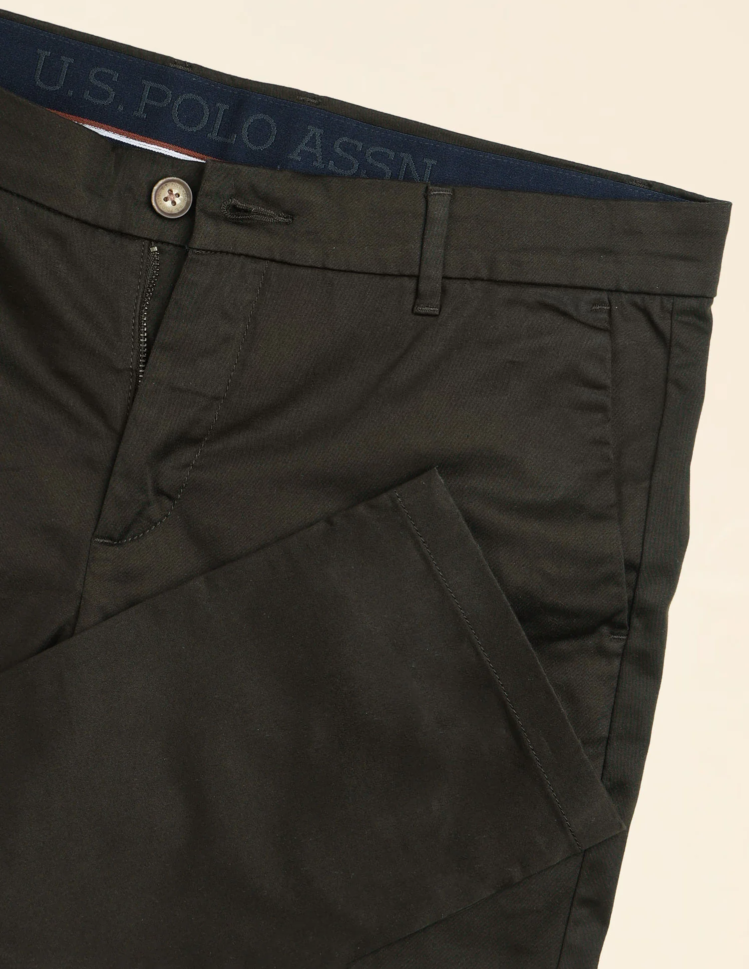 Slim Fit Mid Rise Trousers - Image 9