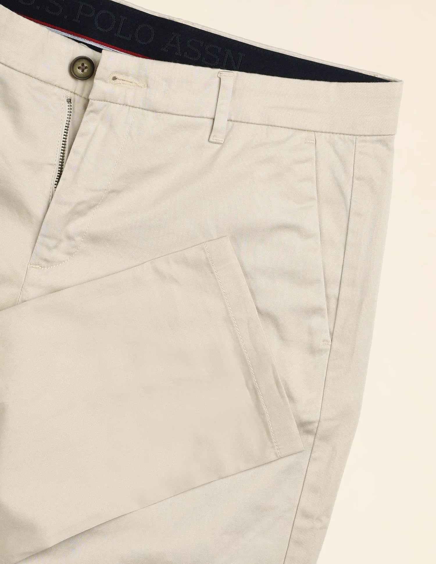 Slim Fit Mid Rise Trousers - Image 9