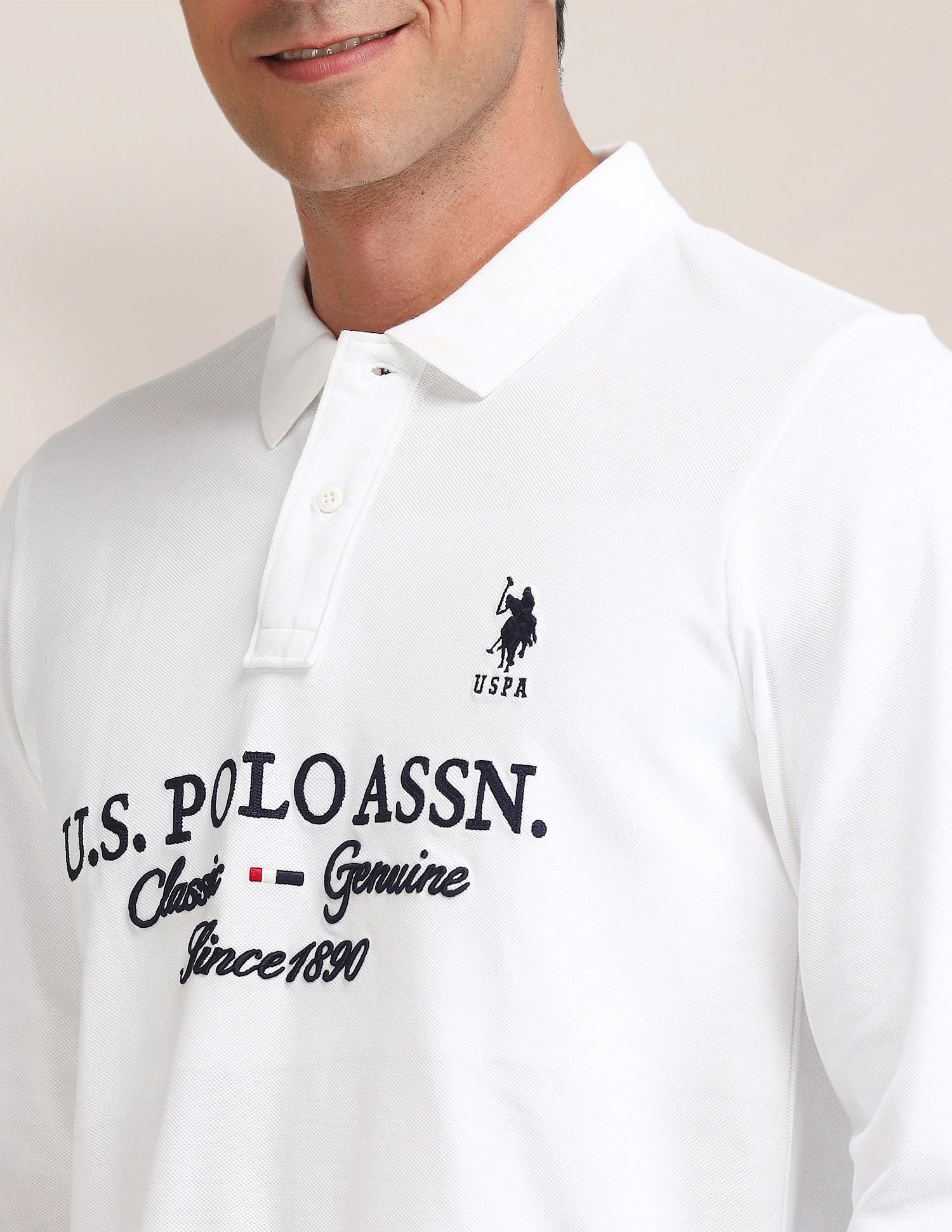 Slim Fit Printed Polo Shirt - Image 7