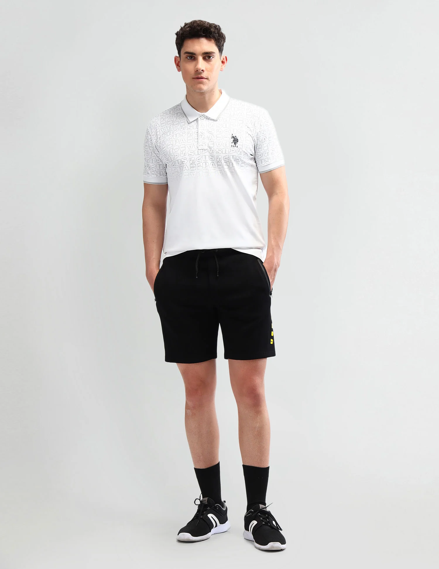 Slim Fit Printed Polo Shirt - Image 3