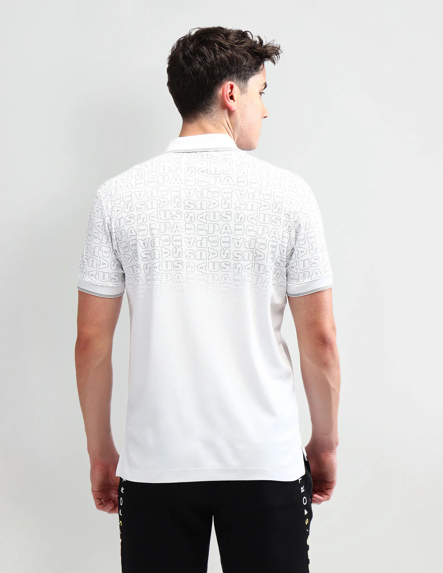 Slim Fit Printed Polo Shirt - Image 5