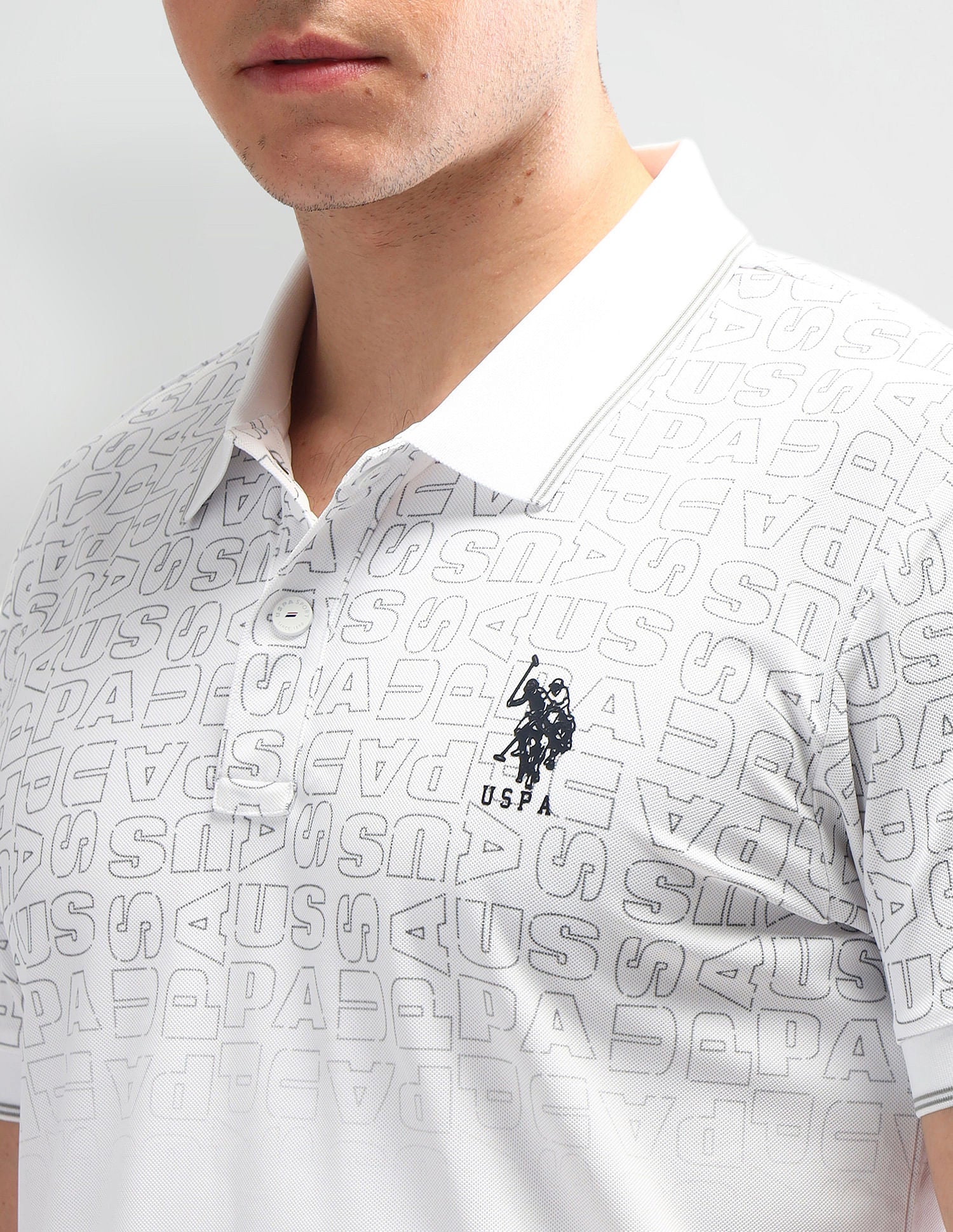 Slim Fit Printed Polo Shirt - Image 7