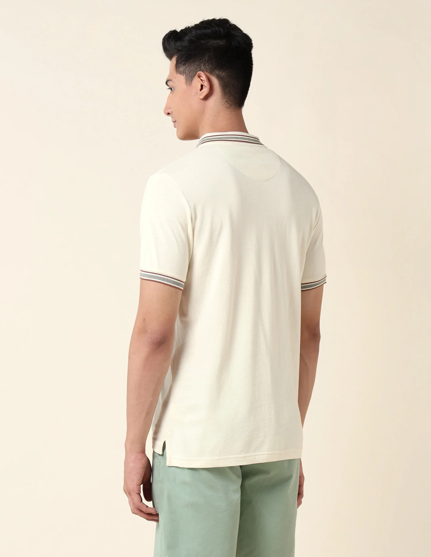 Slim Fit Pure Cotton Polo Shirt - Image 5