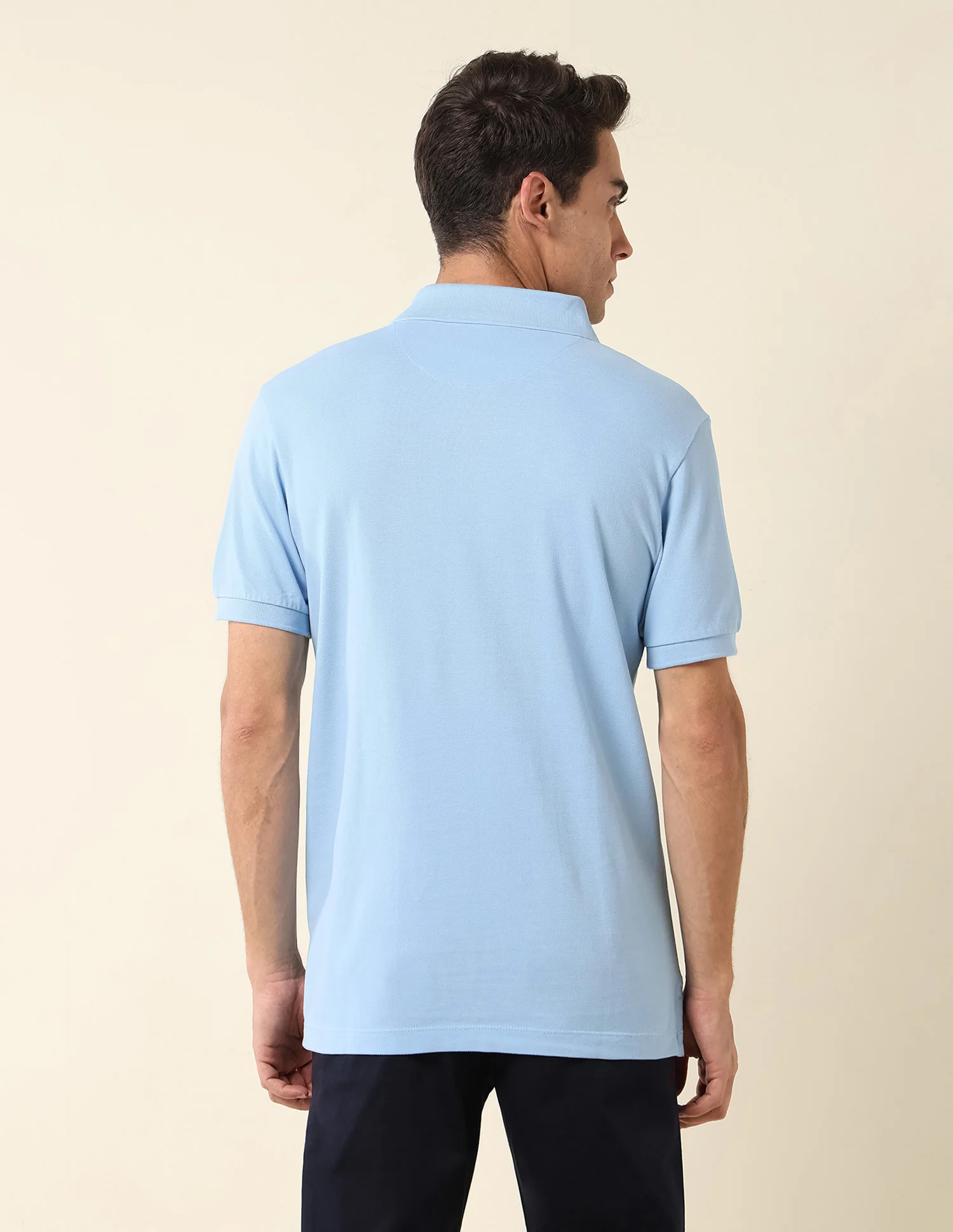 Slim Fit Pure Cotton Polo Shirt - Image 5