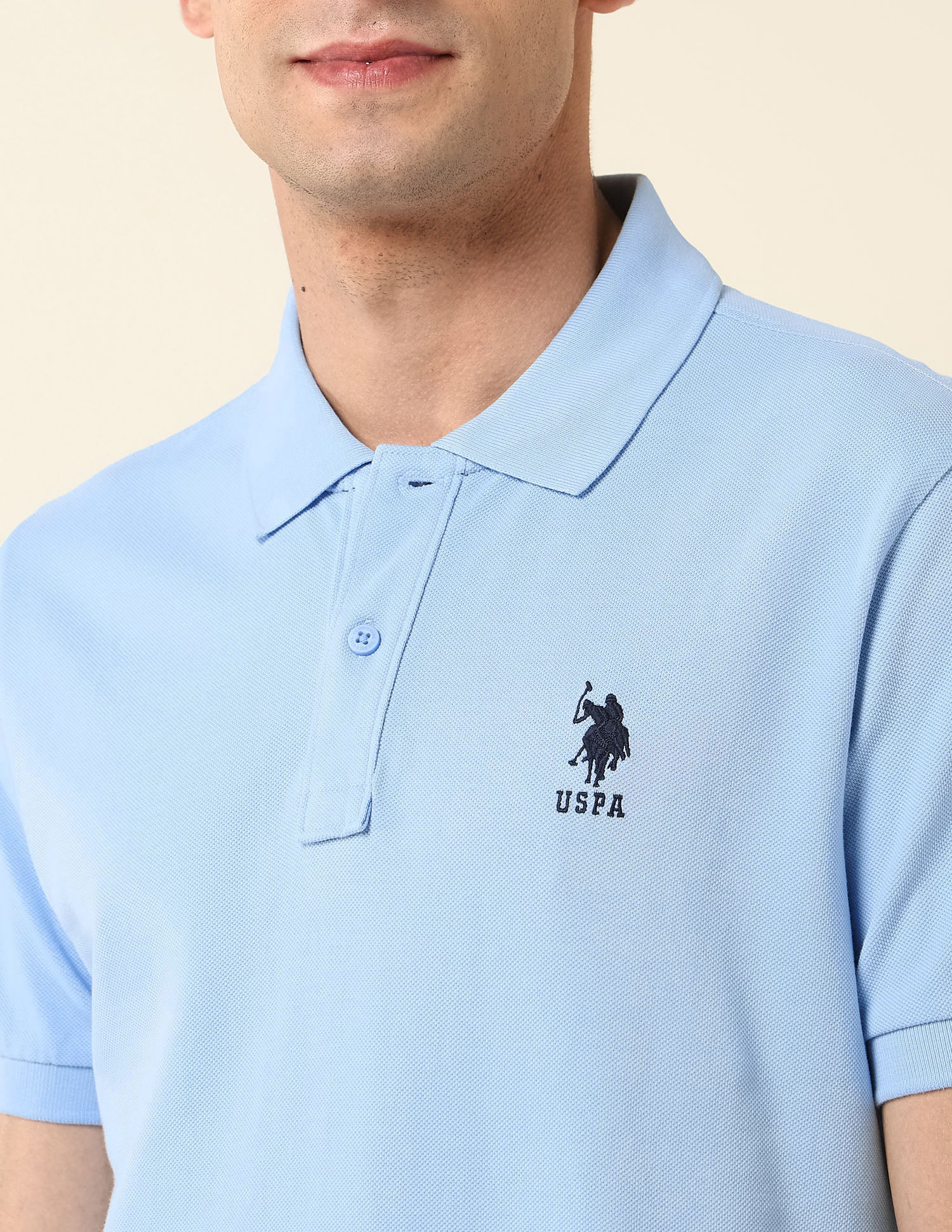 Slim Fit Pure Cotton Polo Shirt - Image 7