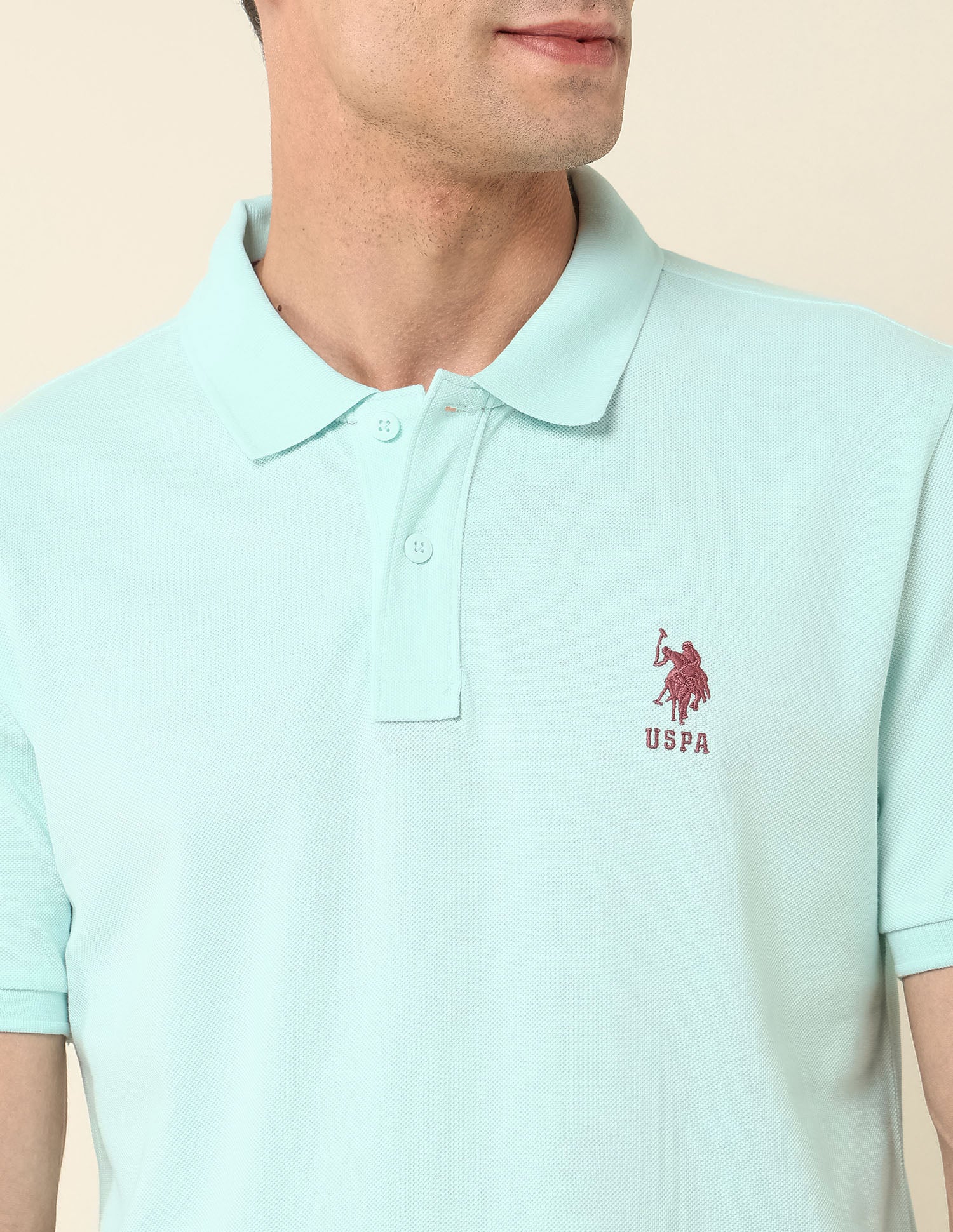 Slim Fit Pure Cotton Polo Shirt - Image 7