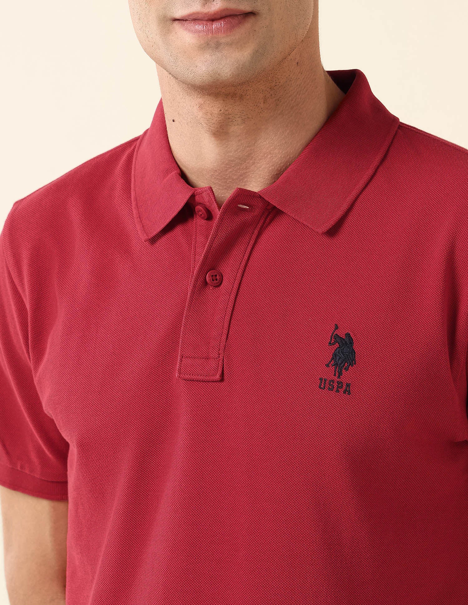 Slim Fit Pure Cotton Polo Shirt - Image 7