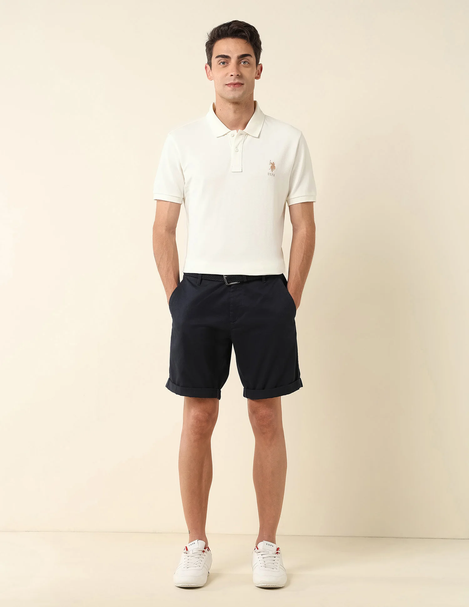 Slim Fit Pure Cotton Polo Shirt - Image 3