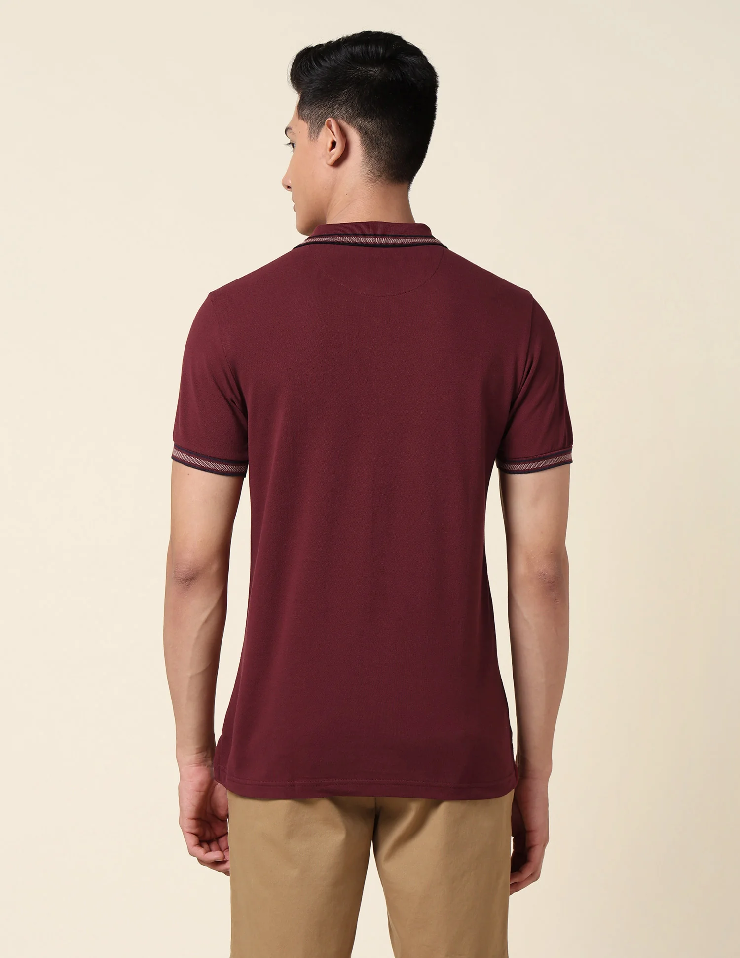 Slim Fit Pure Cotton Polo Shirt - Image 5