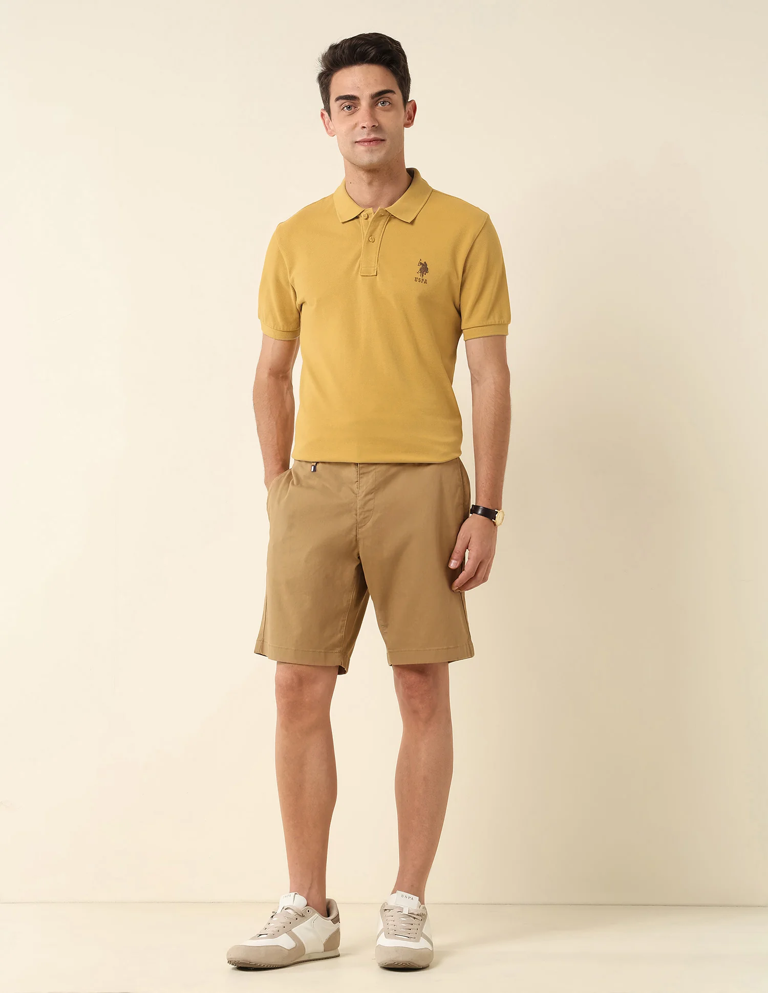 Slim Fit Pure Cotton Polo Shirt - Image 3