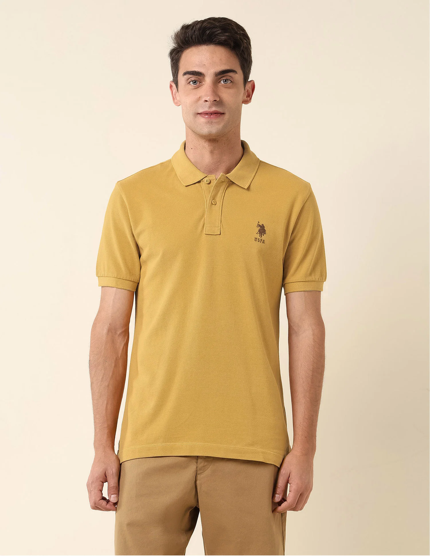 Slim Fit Pure Cotton Polo Shirt - Image 6