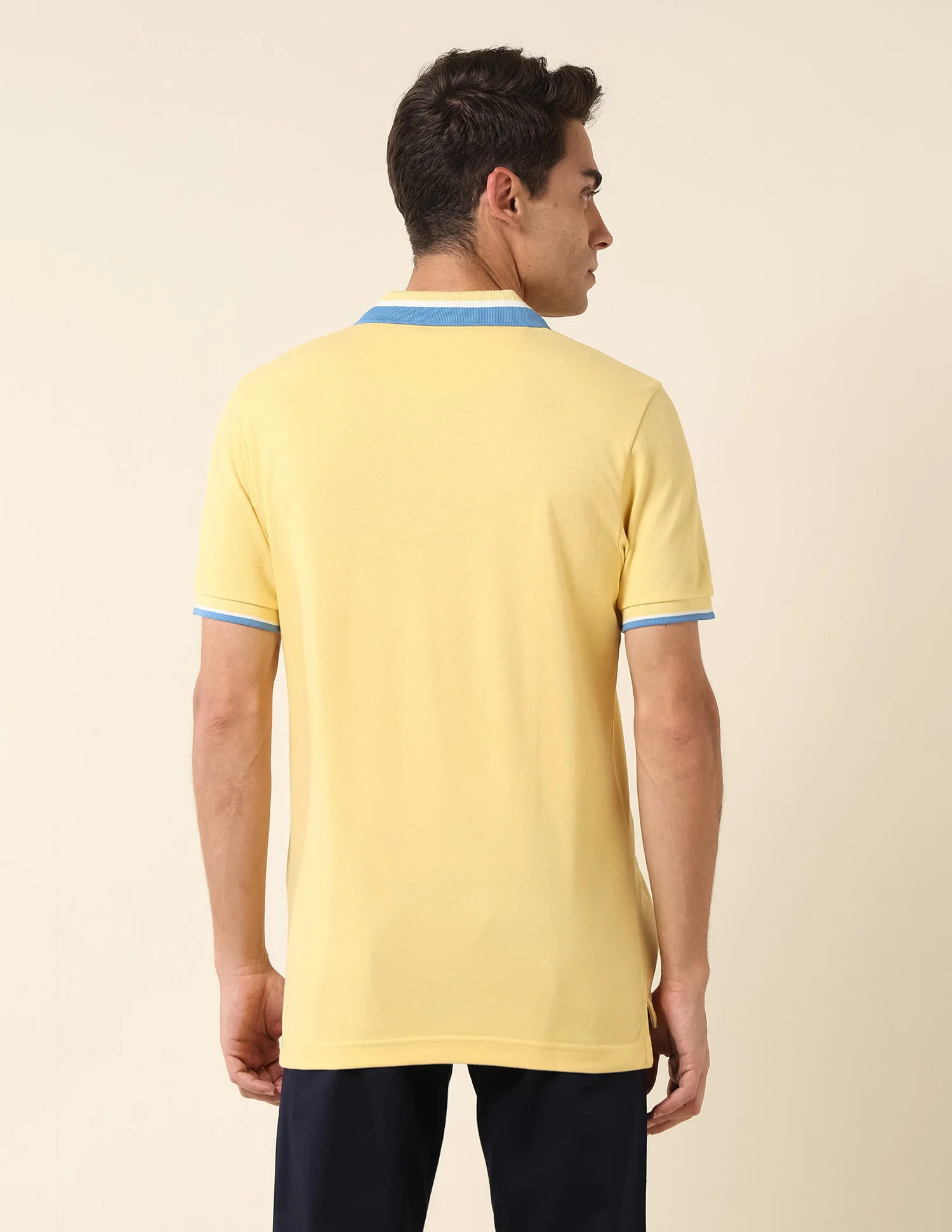 Slim Fit Pure Cotton Polo Shirt - Image 5