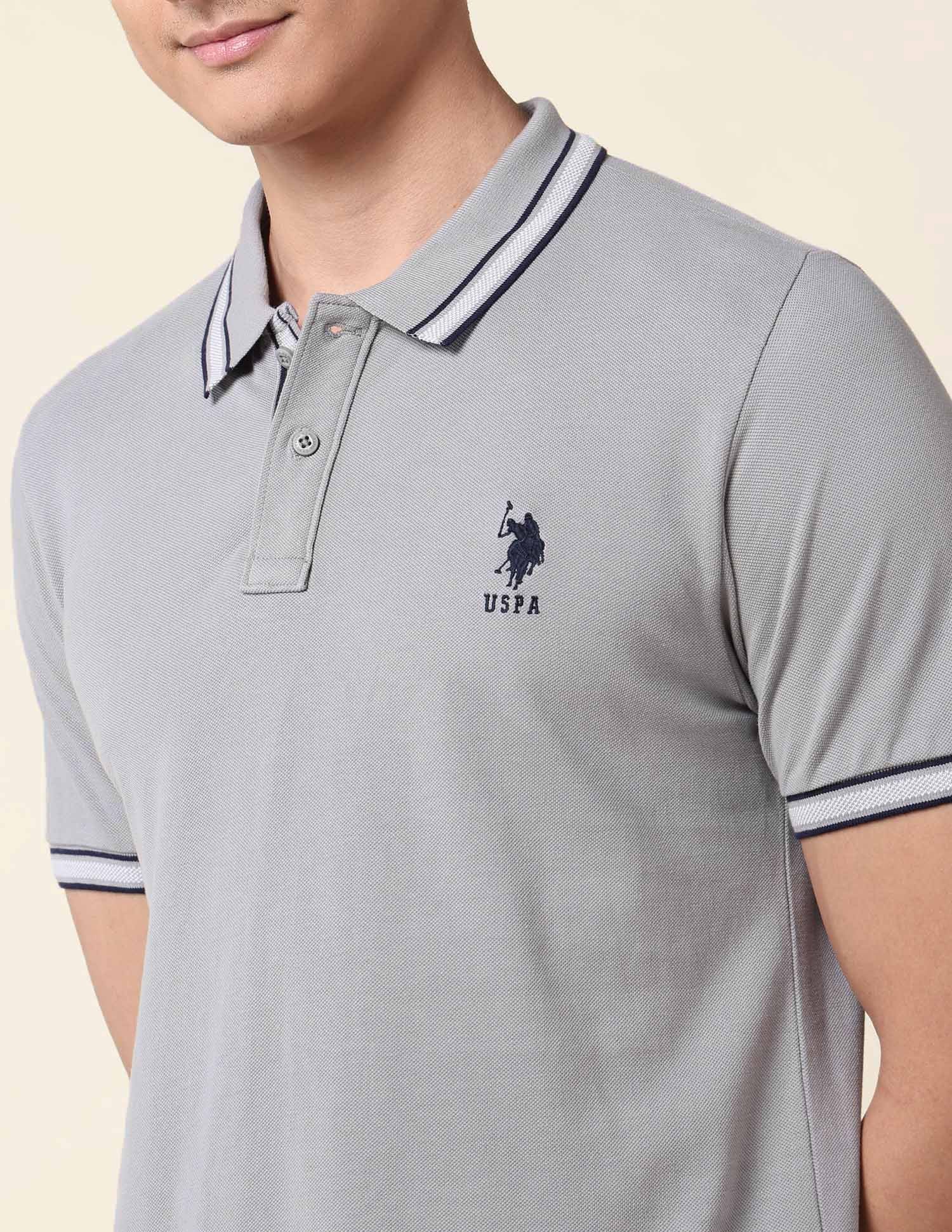 Slim Fit Pure Cotton Polo Shirt - Image 7
