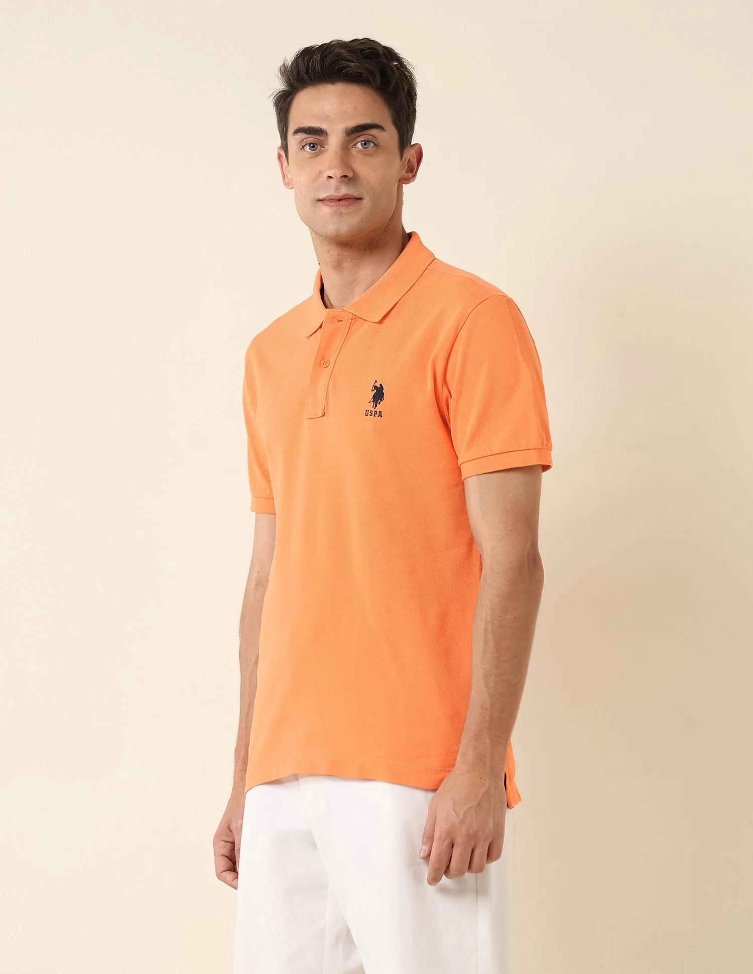 Slim Fit Pure Cotton Polo Shirt - Image 4