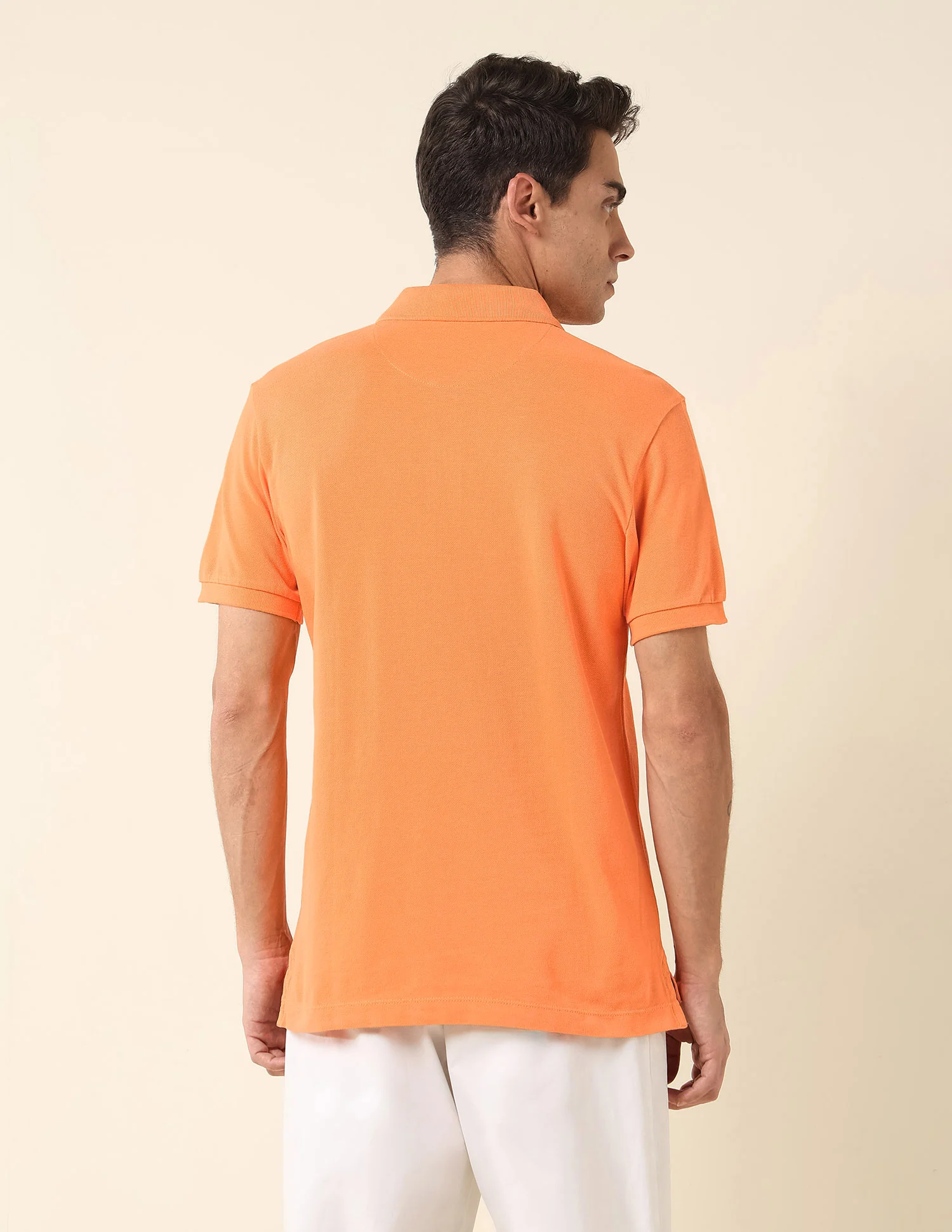 Slim Fit Pure Cotton Polo Shirt - Image 5
