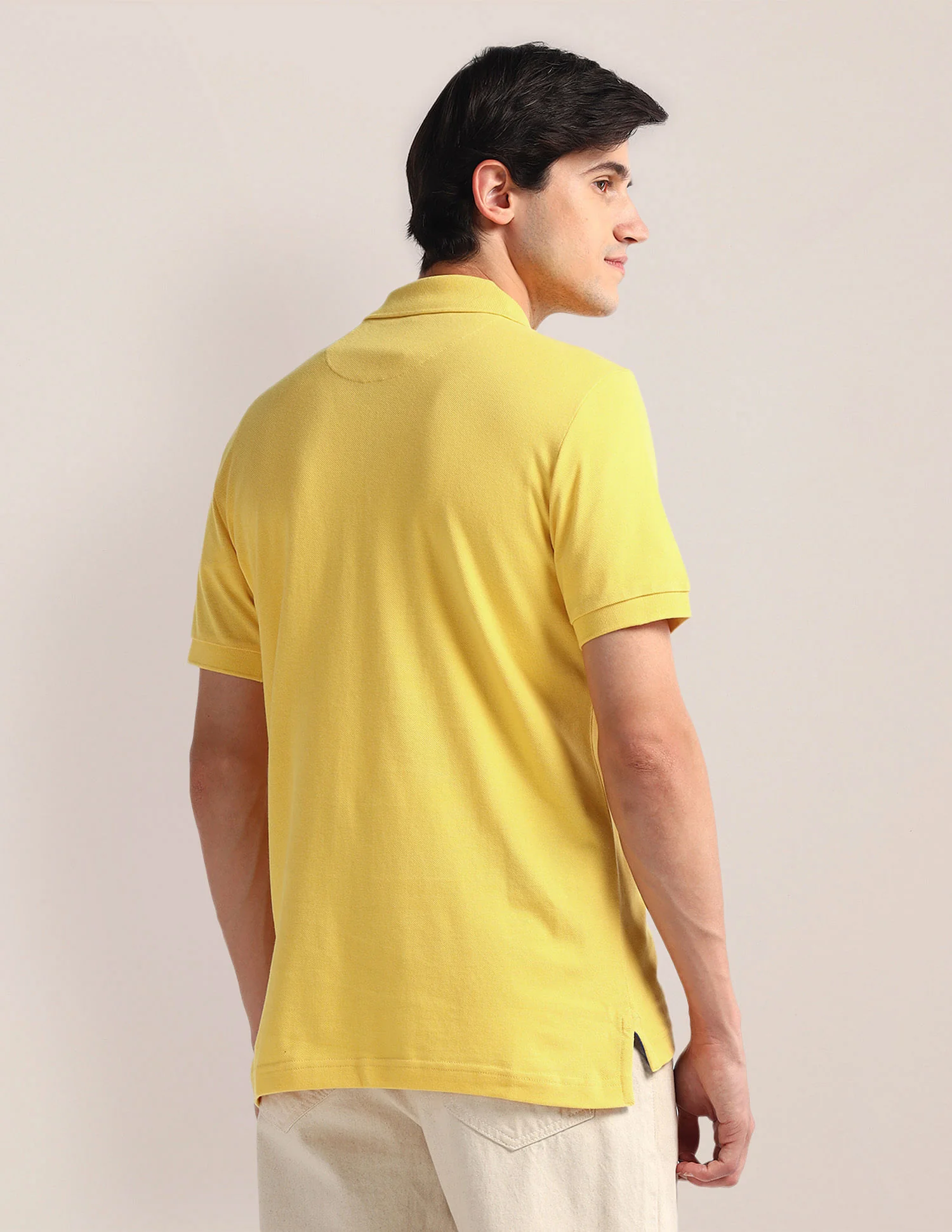 Slim Fit Pure Cotton Polo Shirt - Image 5