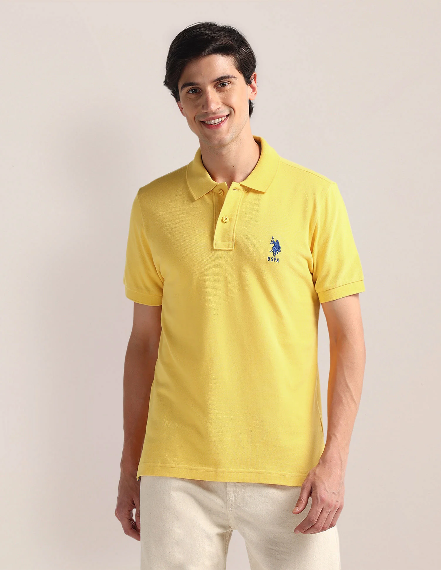 Slim Fit Pure Cotton Polo Shirt - Image 6