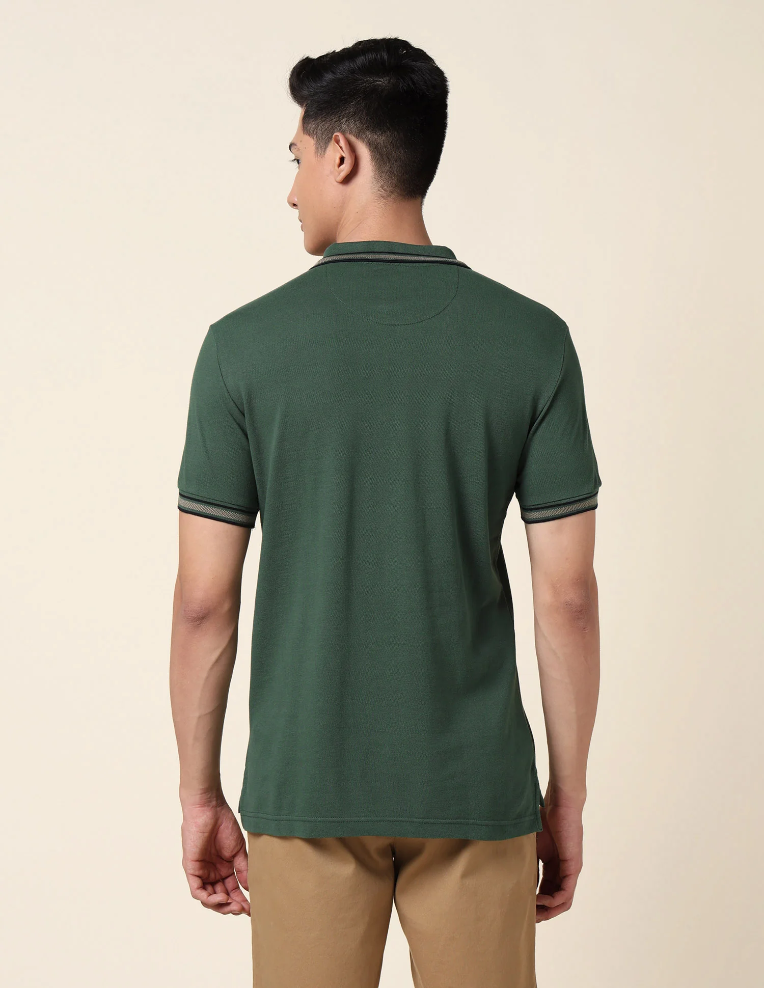 Slim Fit Pure Cotton Polo Shirt - Image 5