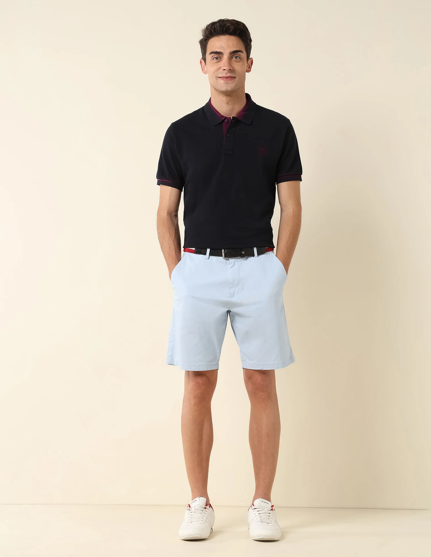 Slim Fit Pure Cotton Polo Shirt - Image 3