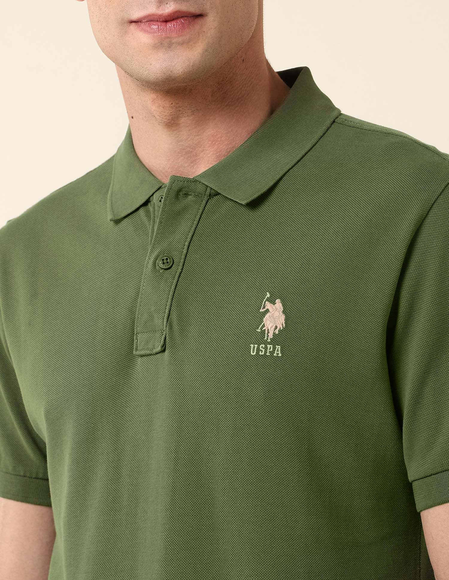 Slim Fit Pure Cotton Polo Shirt - Image 7
