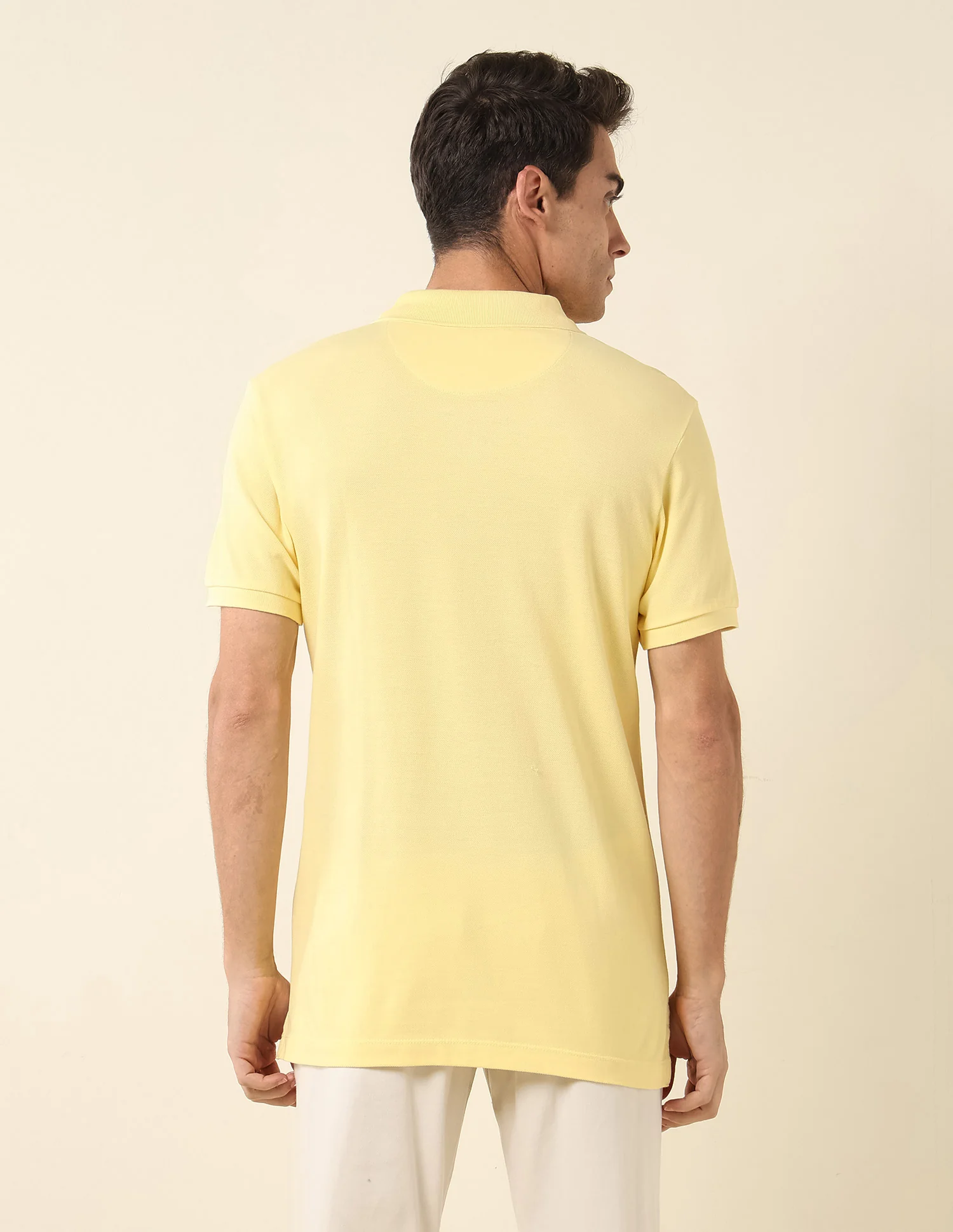 Slim Fit Pure Cotton Polo Shirt - Image 5
