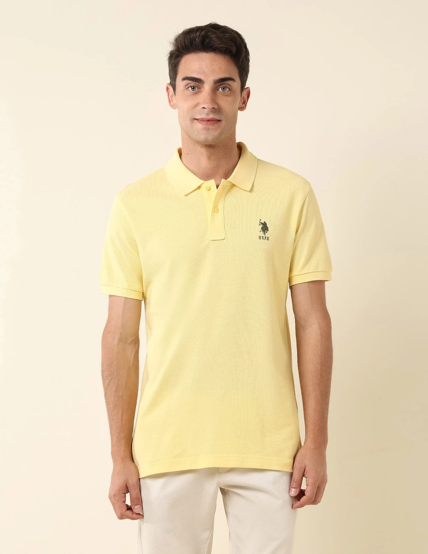 Slim Fit Pure Cotton Polo Shirt - Image 6