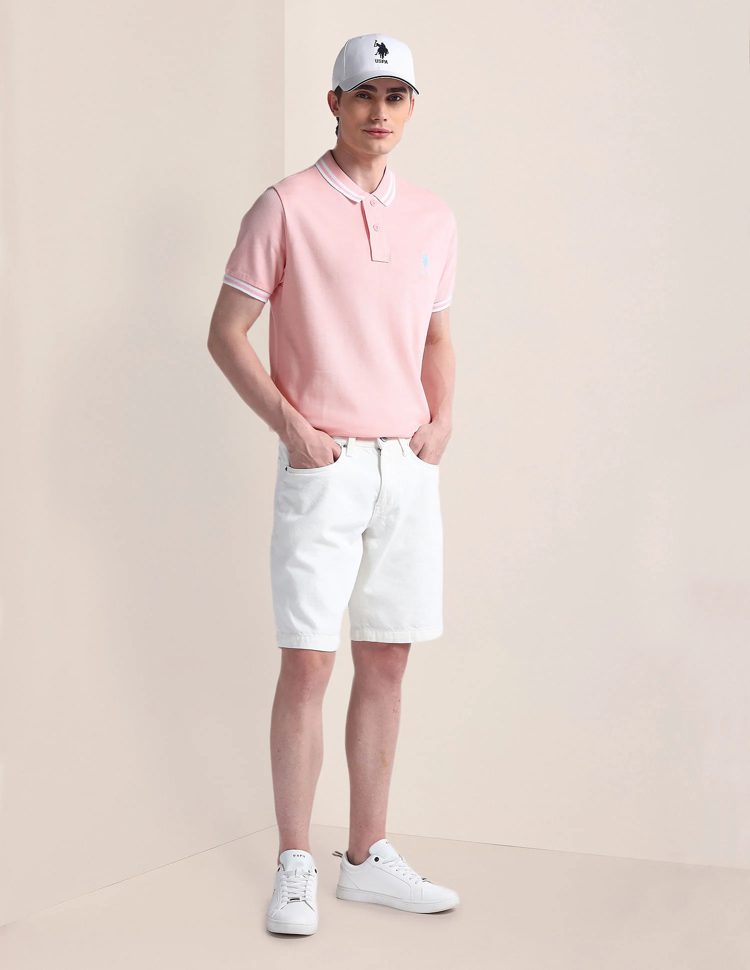Slim Fit Pure Cotton Polo Shirt - Image 2