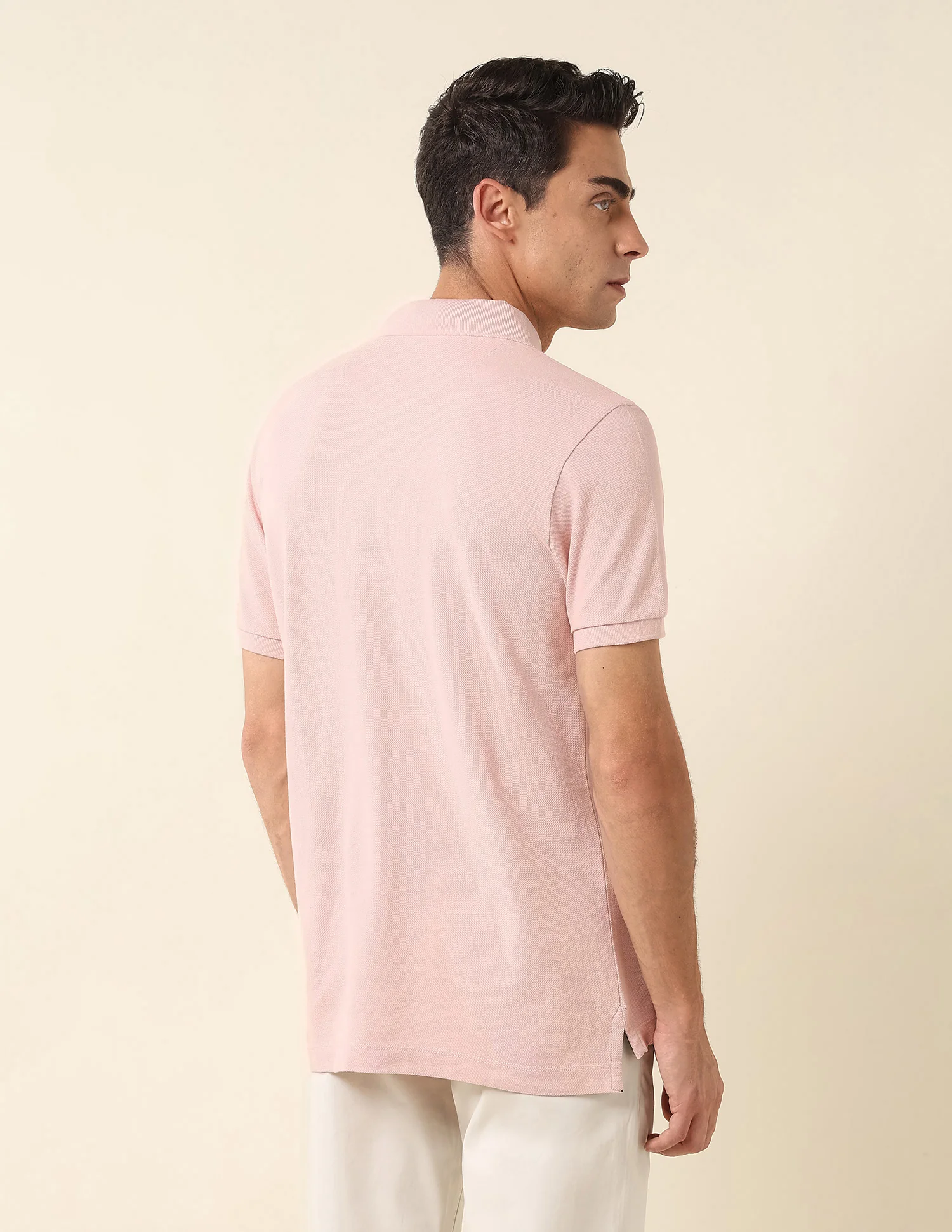Slim Fit Pure Cotton Polo Shirt - Image 5