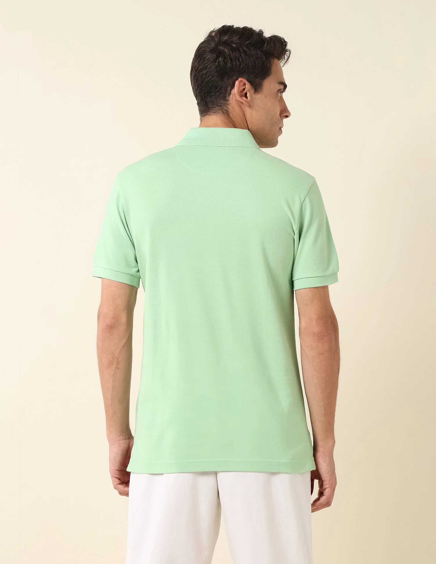 Slim Fit Pure Cotton Polo Shirt - Image 5