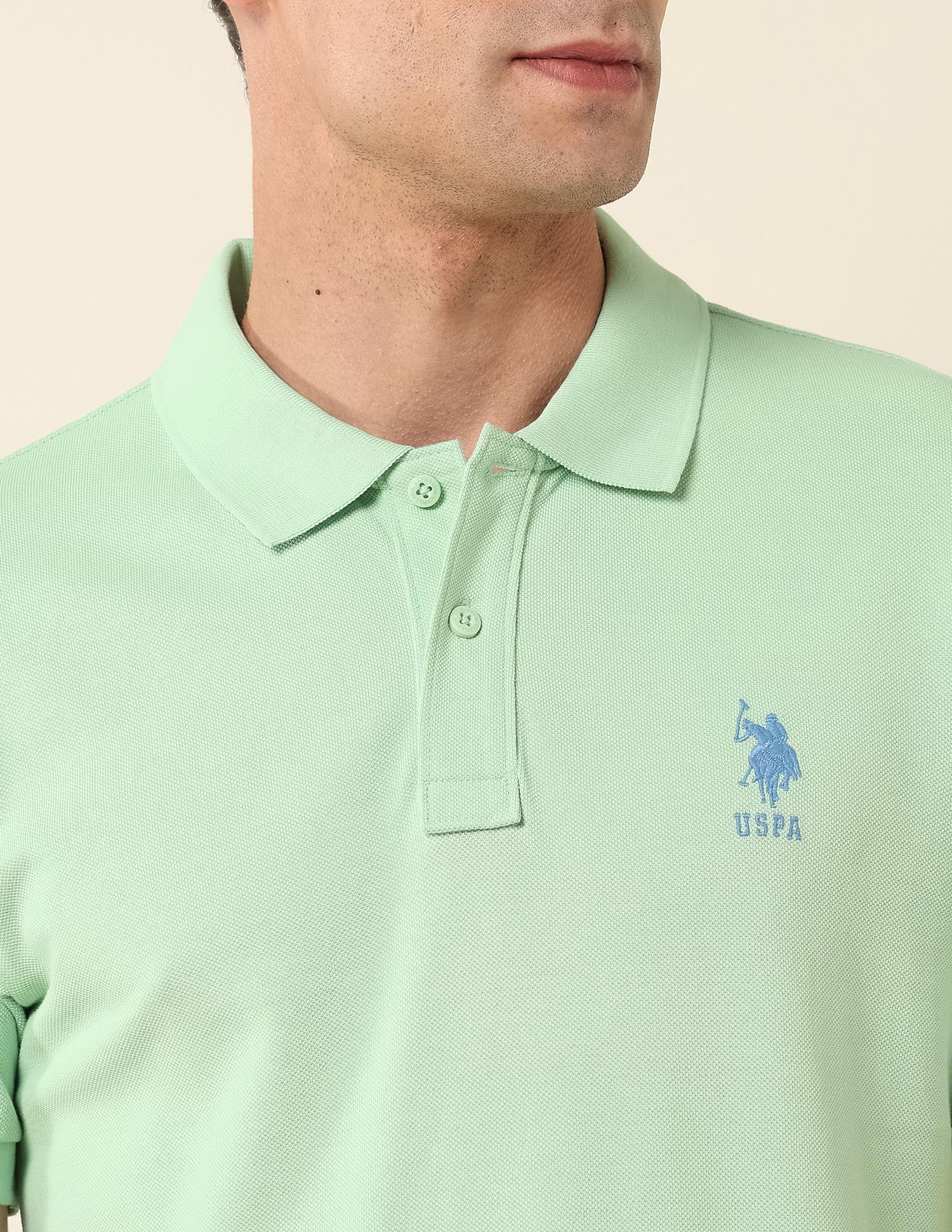 Slim Fit Pure Cotton Polo Shirt - Image 7