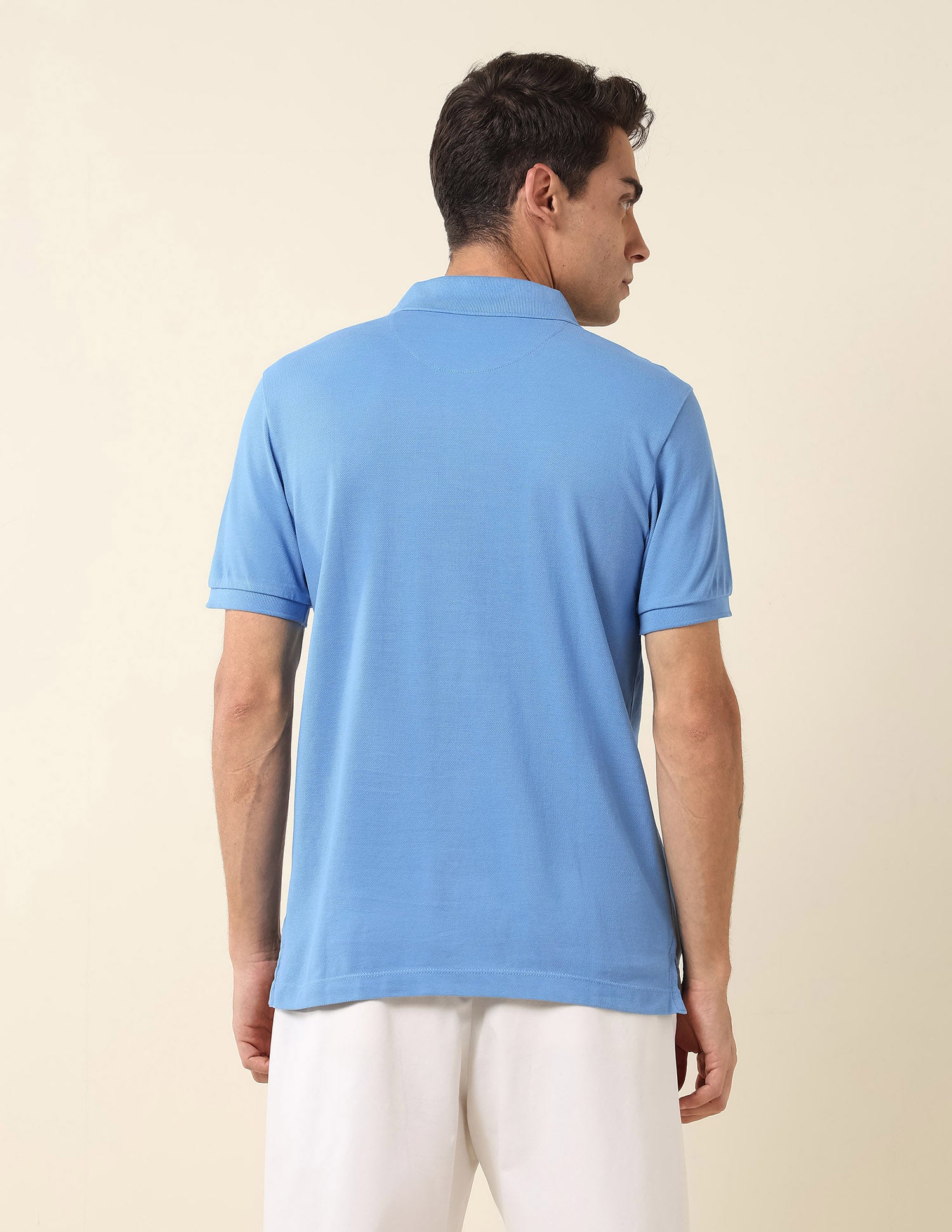 Slim Fit Pure Cotton Polo Shirt - Image 5