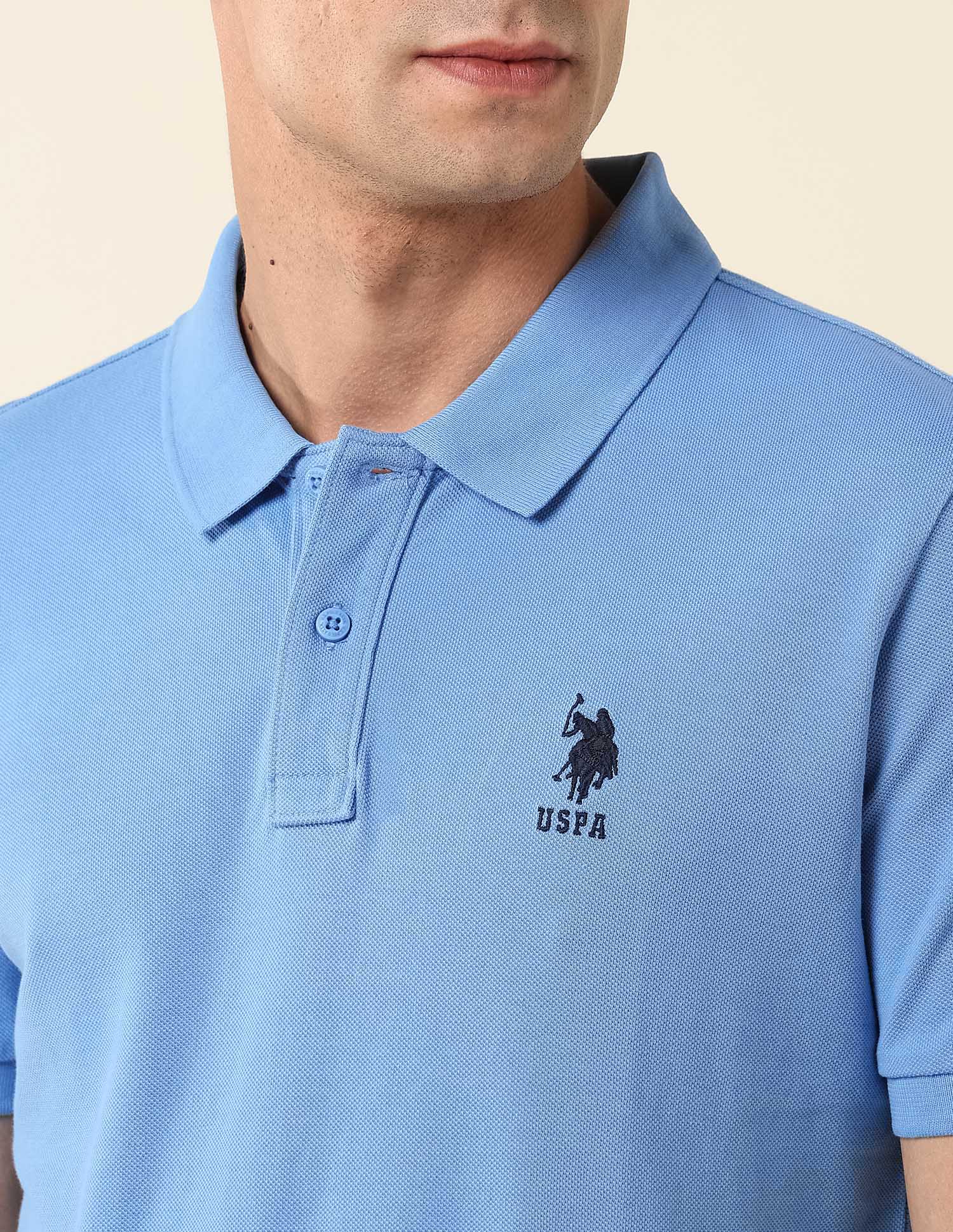 Slim Fit Pure Cotton Polo Shirt - Image 7