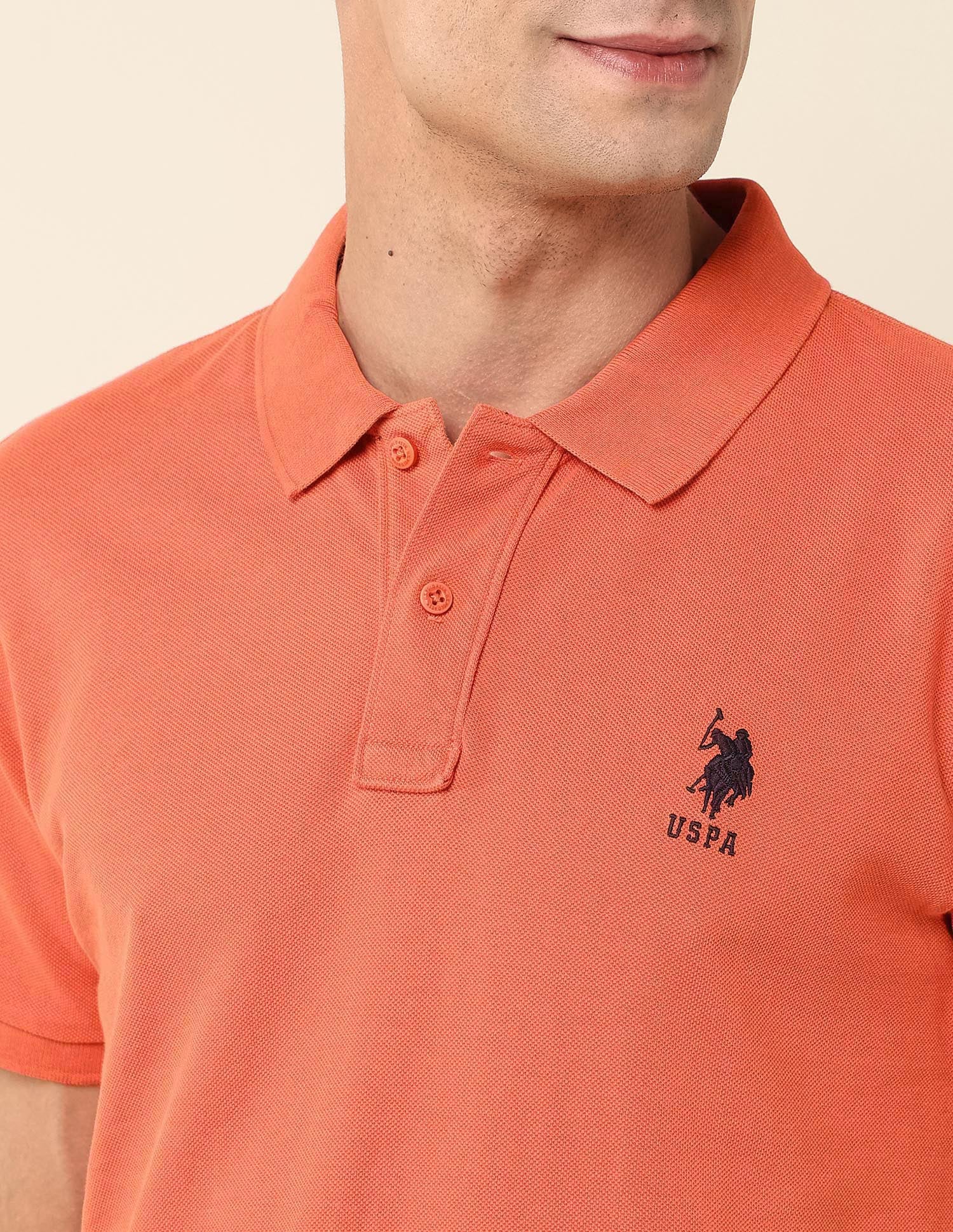 Slim Fit Pure Cotton Polo Shirt - Image 7