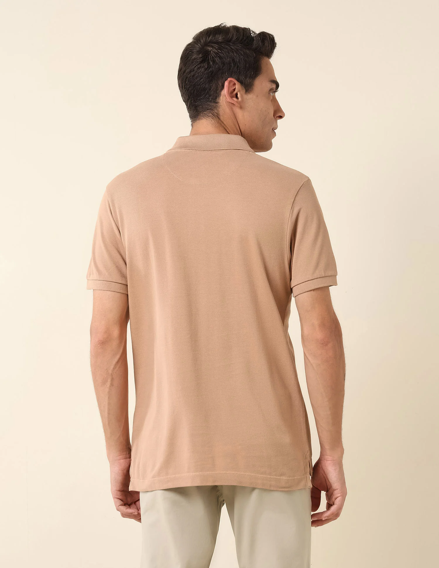 Slim Fit Pure Cotton Polo Shirt - Image 5