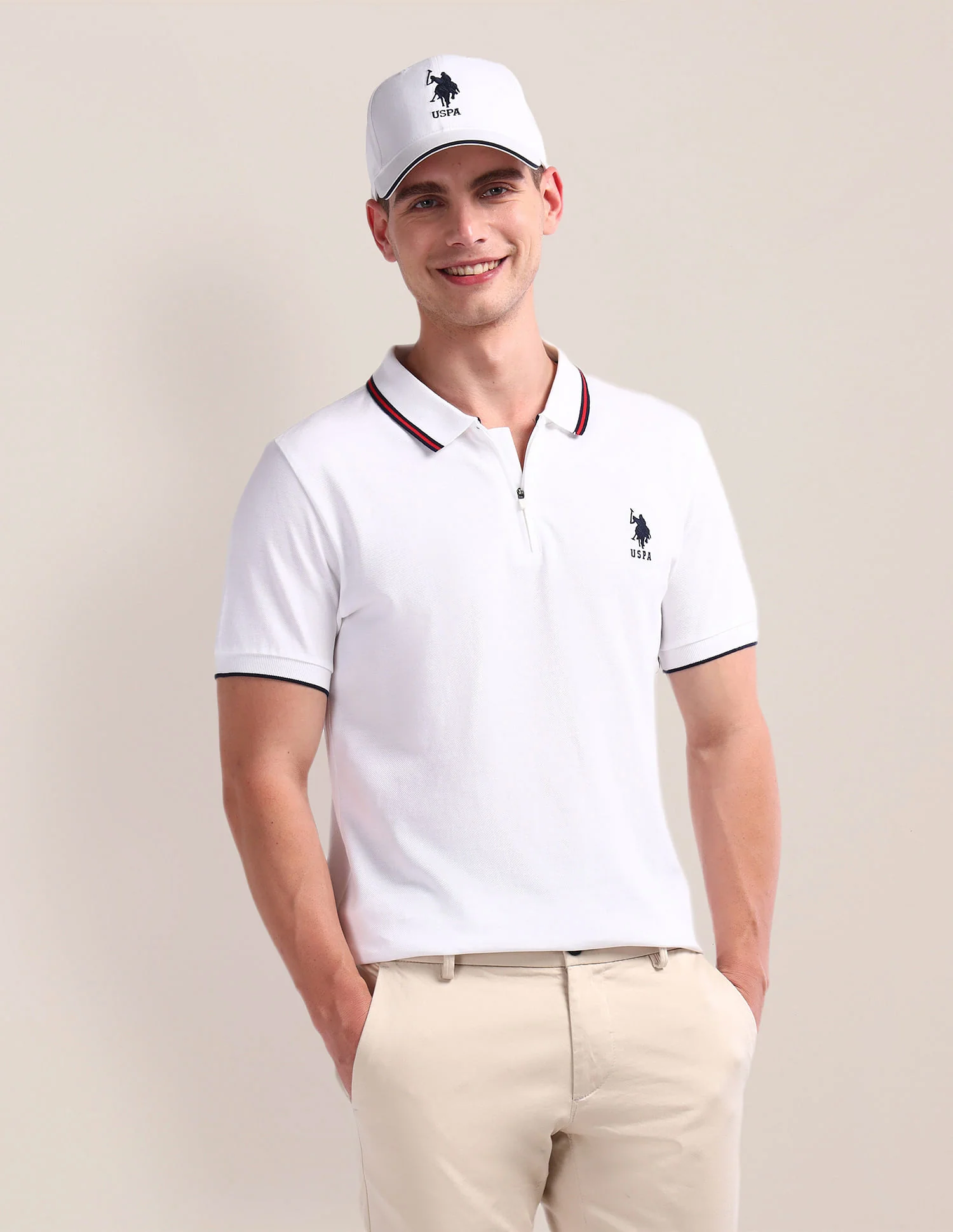 Slim Fit Pure Cotton Polo Shirt