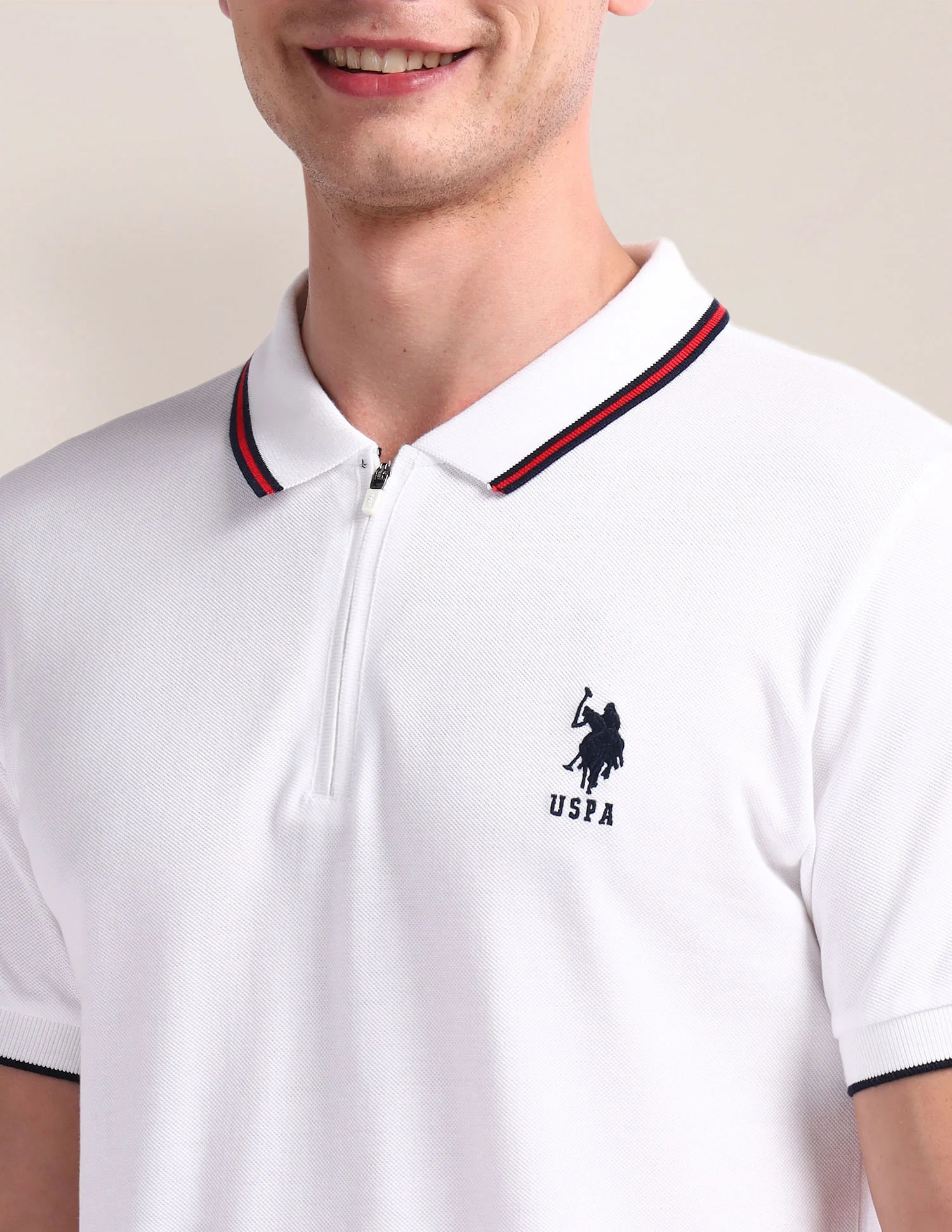 Slim Fit Pure Cotton Polo Shirt - Image 8