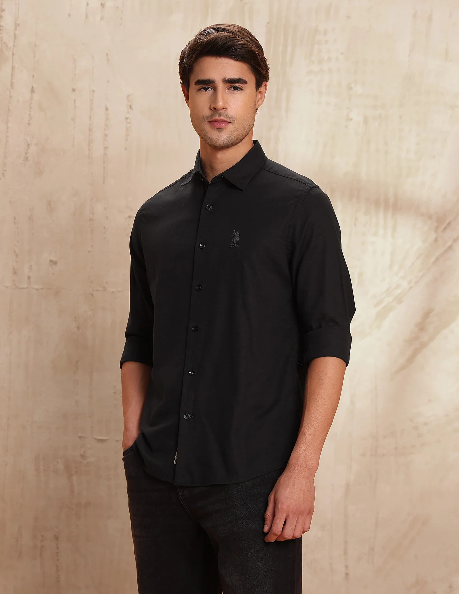 Slim Fit Pure Cotton Shirt - Image 4