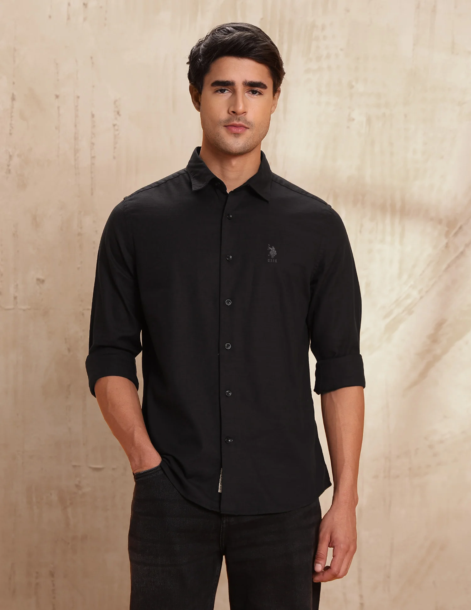 Slim Fit Pure Cotton Shirt - Image 6