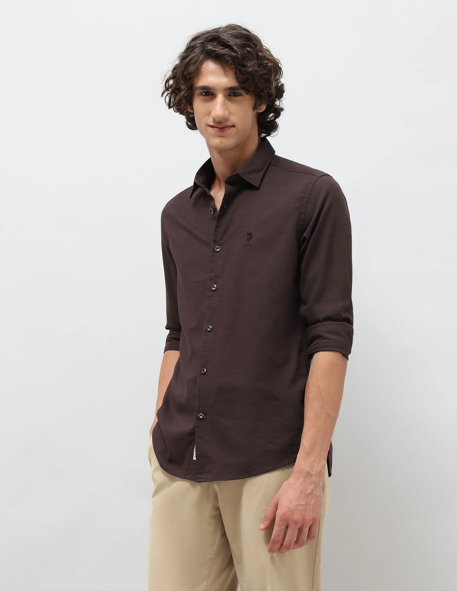 Slim Fit Pure Cotton Shirt - Image 4