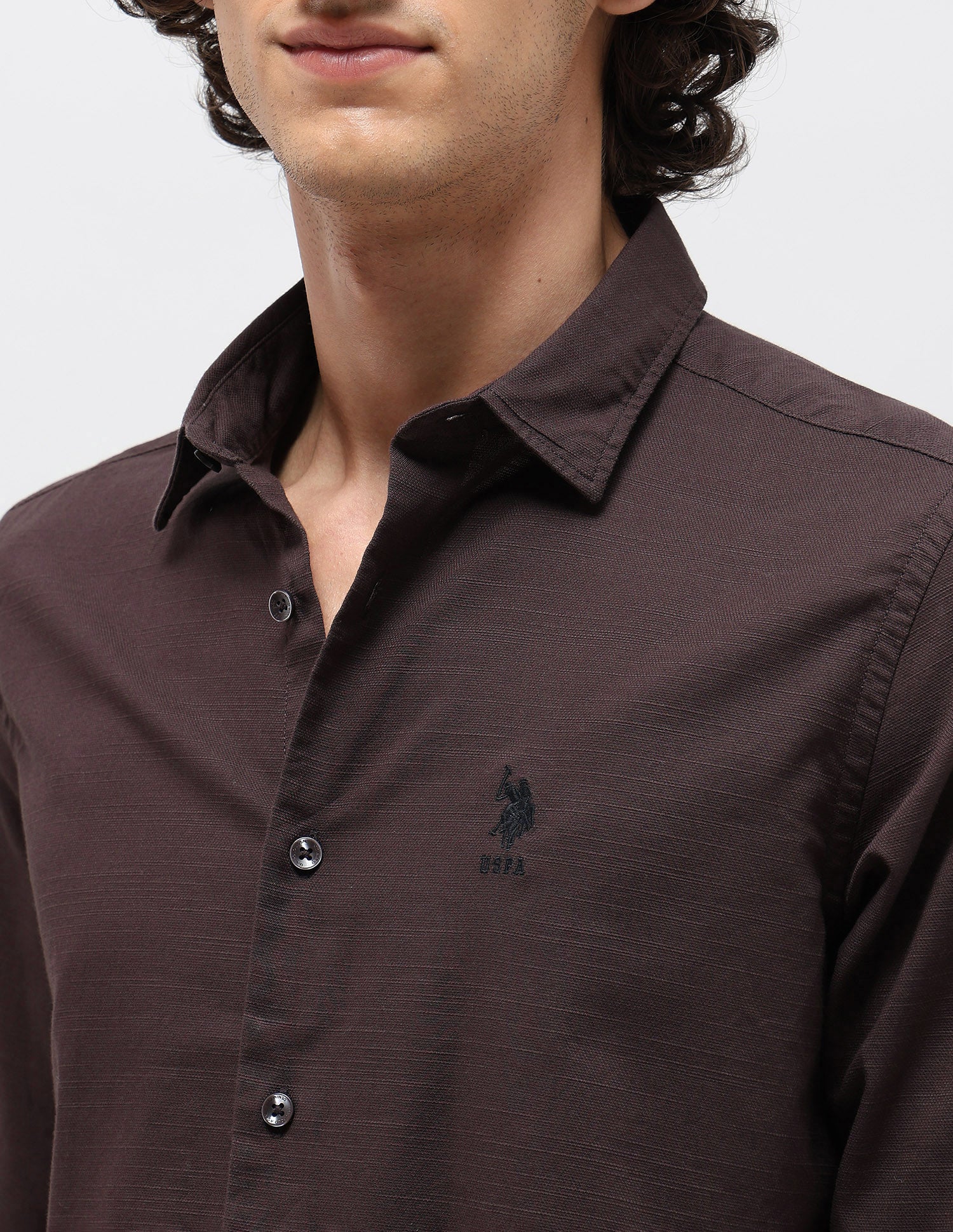 Slim Fit Pure Cotton Shirt - Image 7