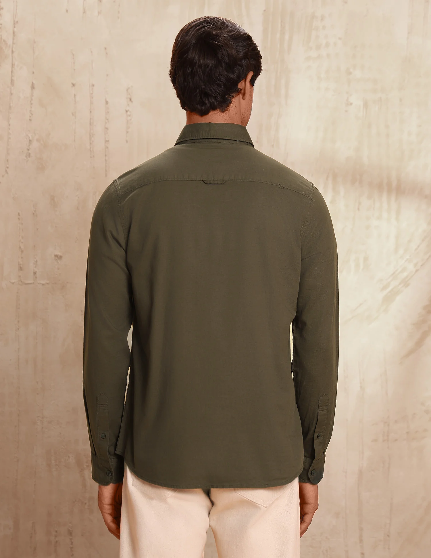 Slim Fit Pure Cotton Shirt - Image 5