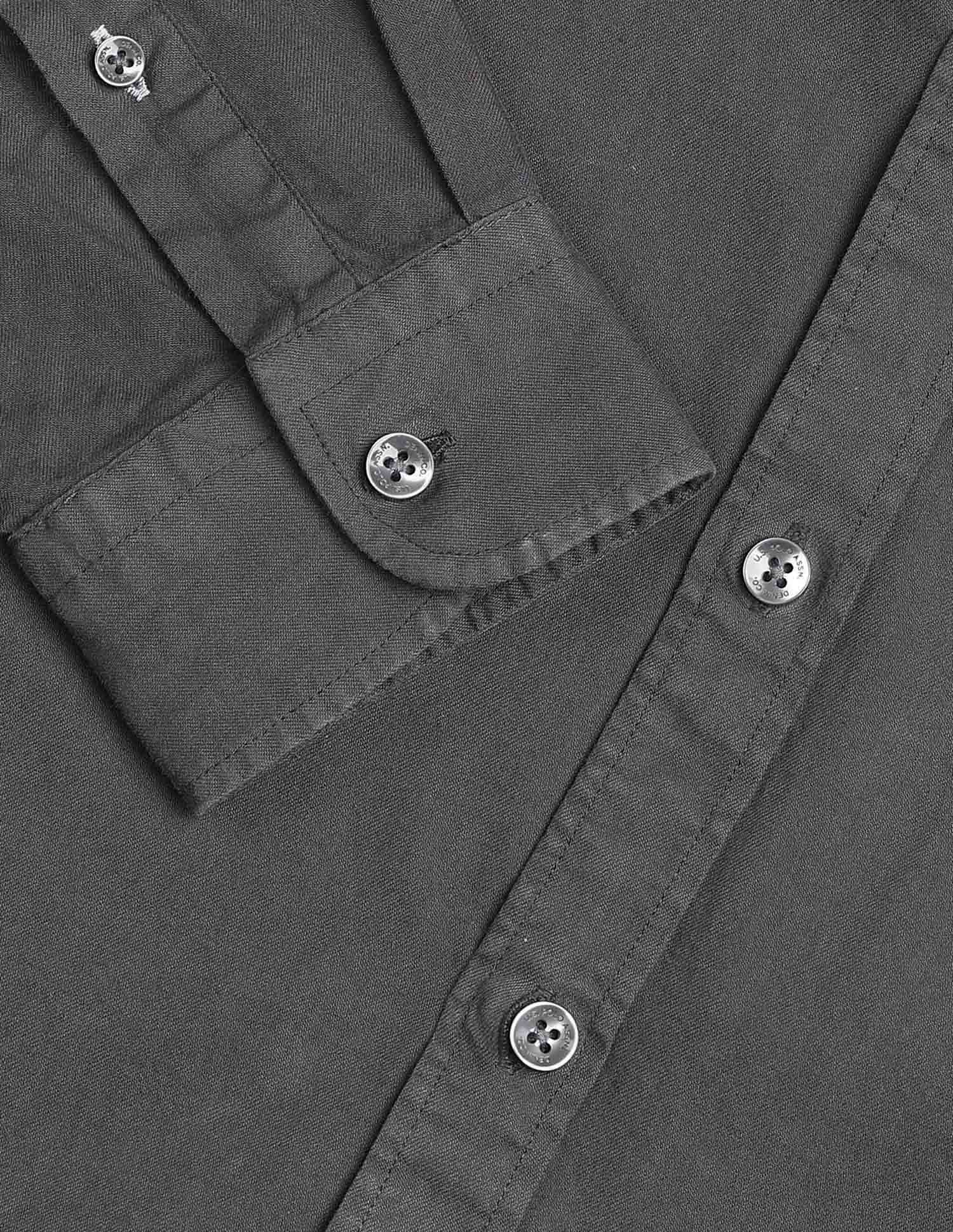 Slim Fit Pure Cotton Twill Shirt - Image 8