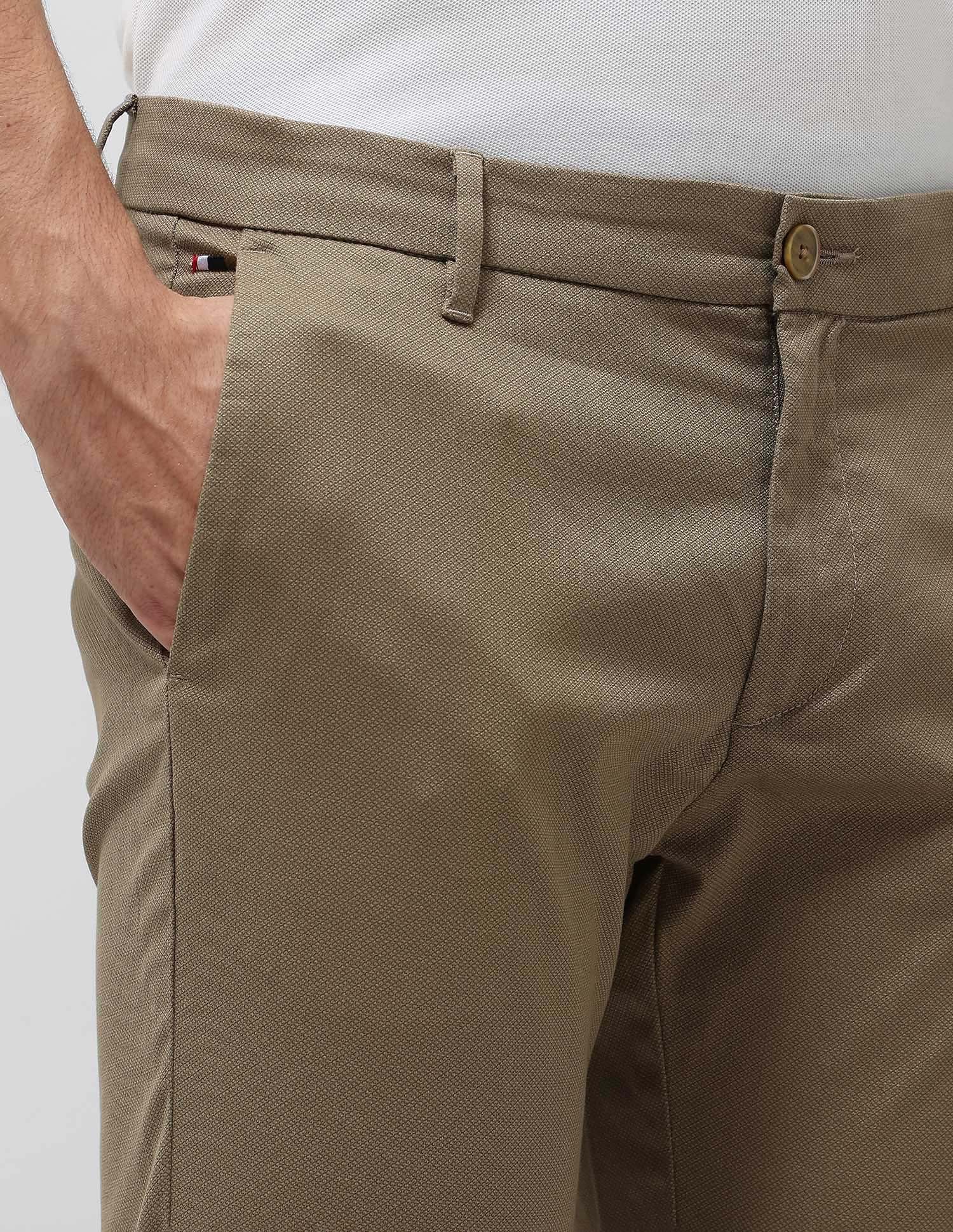 Slim Fit Satin Trousers - Image 7