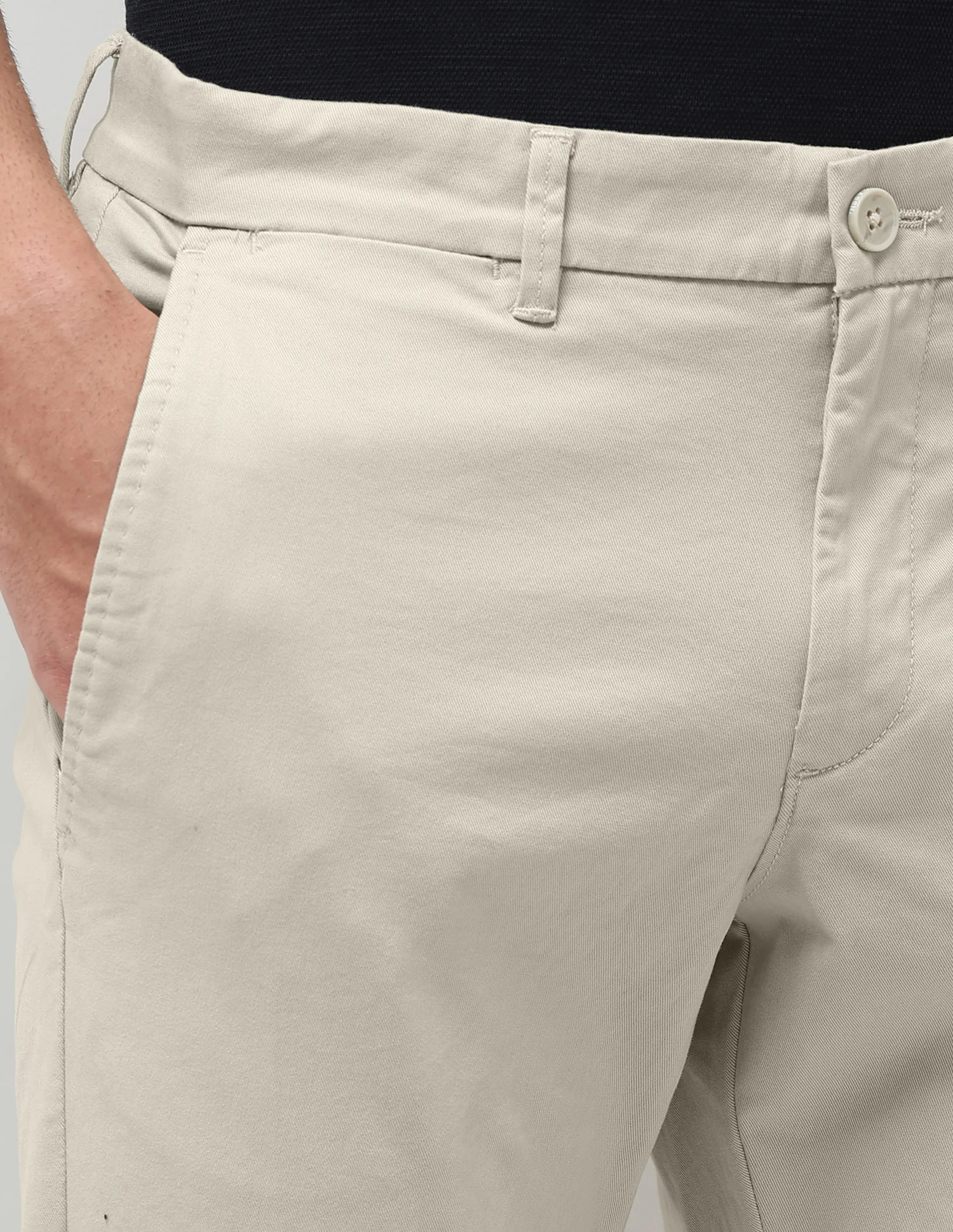 Slim Fit Satin Trousers - Image 7
