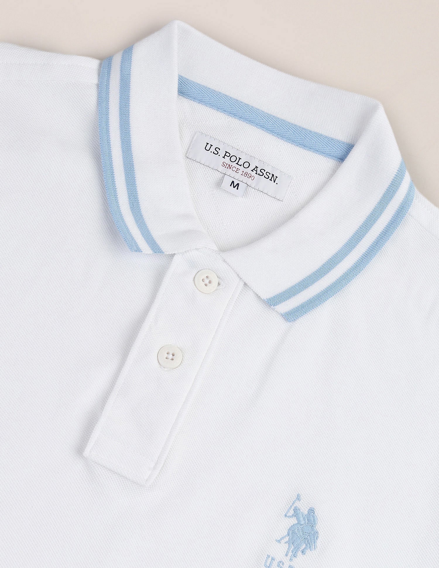 Slim Fit Short Sleeve Polo Shirt - Image 2