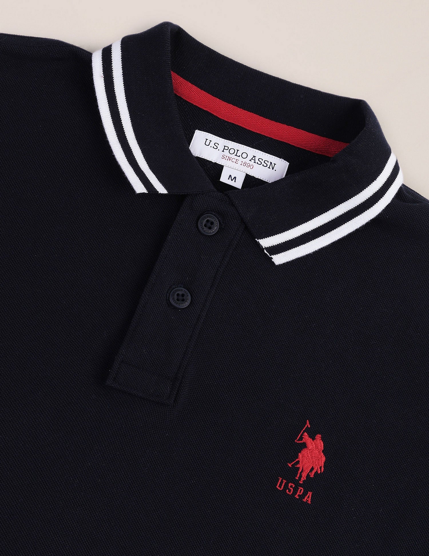 Slim Fit Short Sleeve Polo Shirt - Image 2