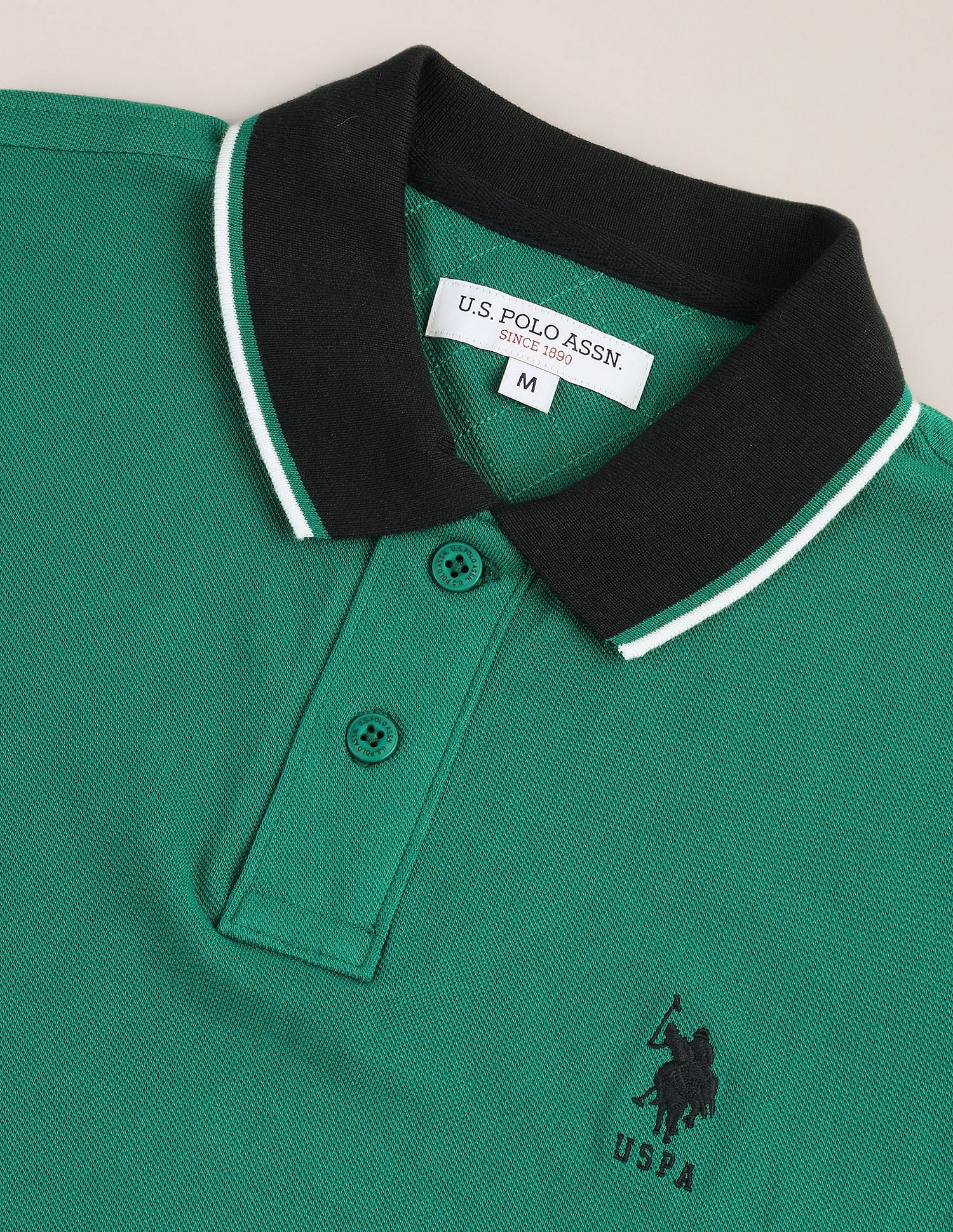 Slim Fit Short Sleeve Polo Shirt - Image 2